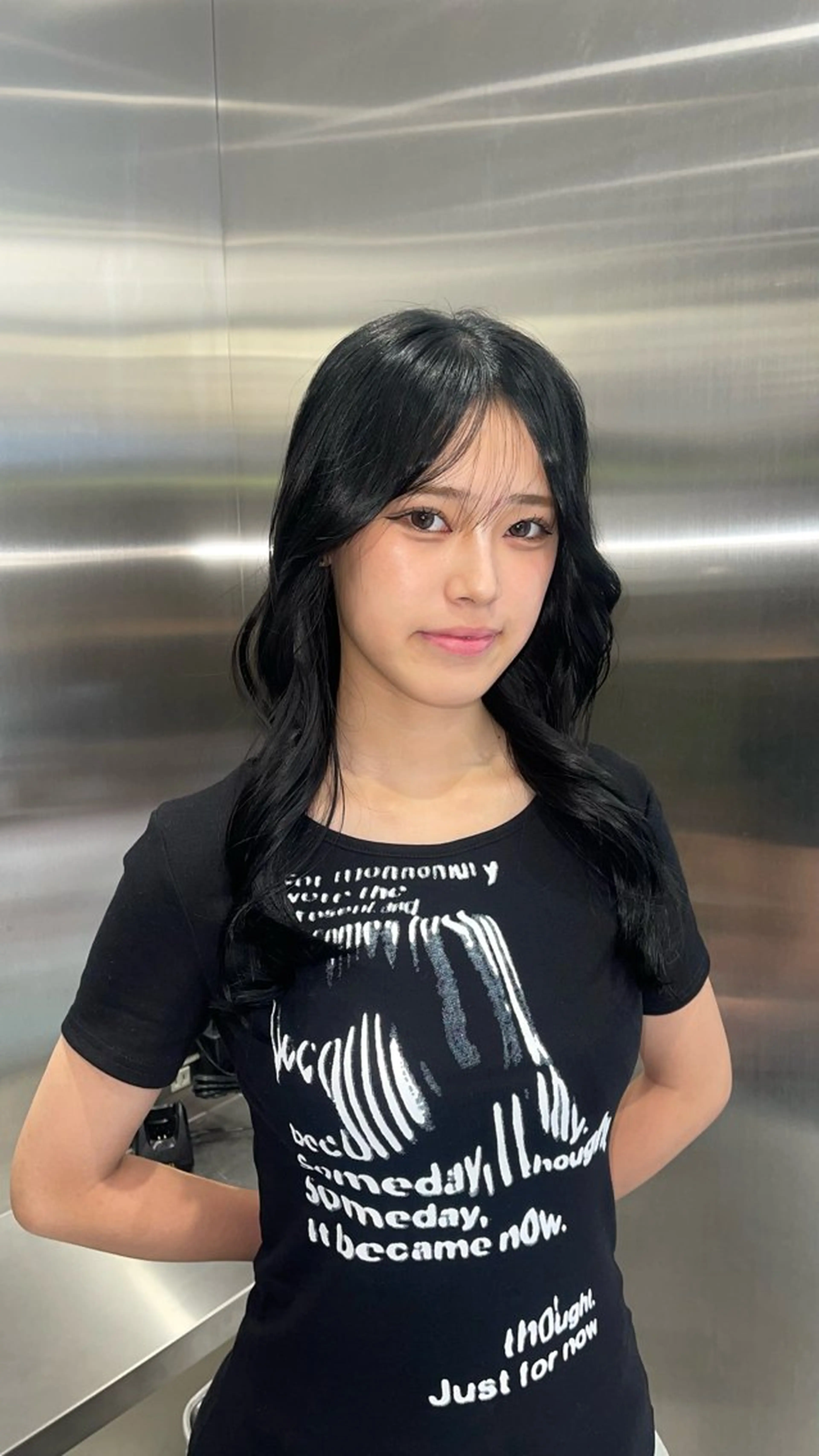 【ロングの方必見👀】お出かけ前やライブ前に🛒🎀簡単コテ巻ヘアセットの写真