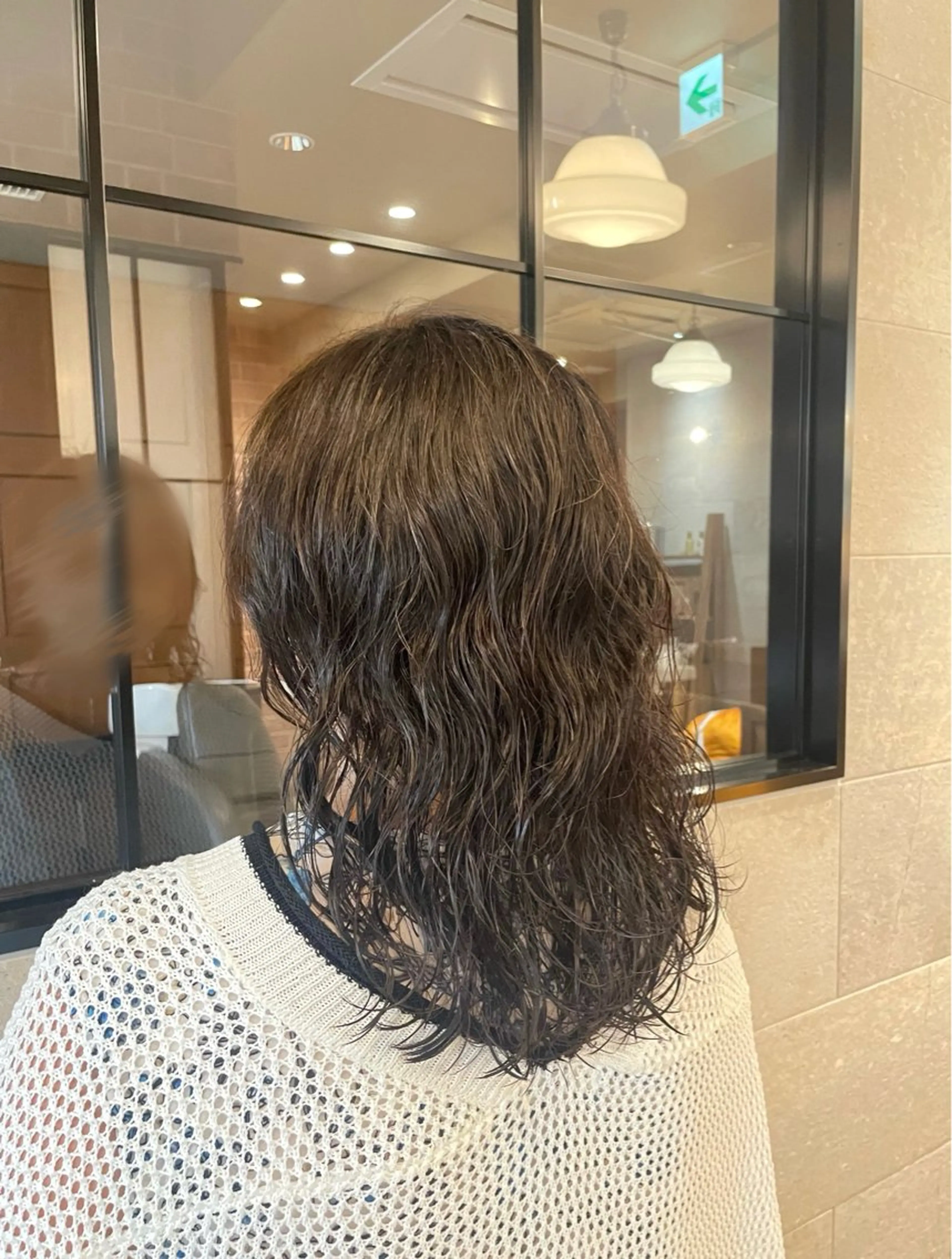 🌸レディース水パーマ🌸《3-5cm切れる方》🫧銀座店🫧《カット＋パーマ》の写真