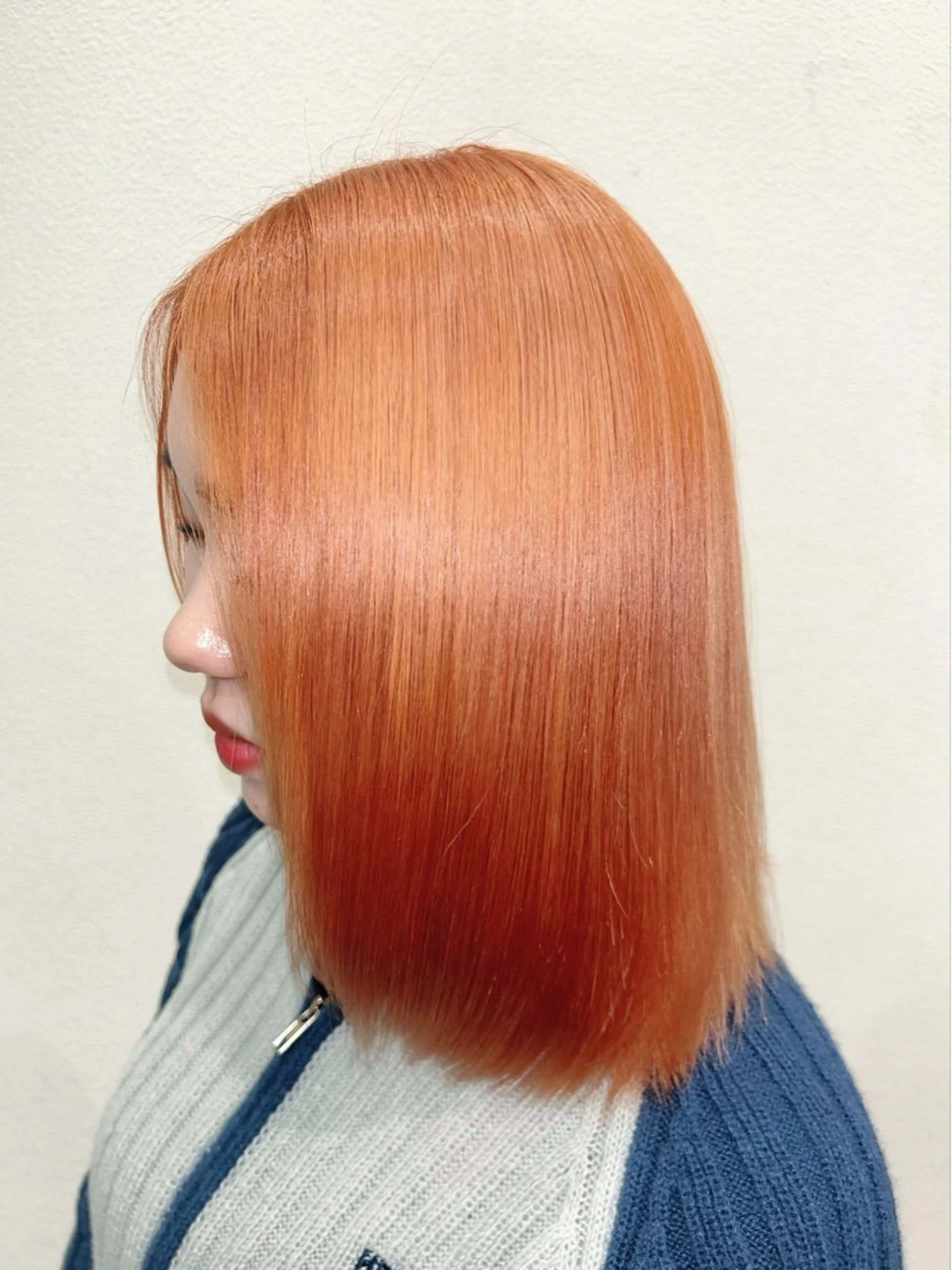 セミロング カラー ヘアカラー 🦋sana🦋 🫧透明感カラー🫧のヘアスタイル