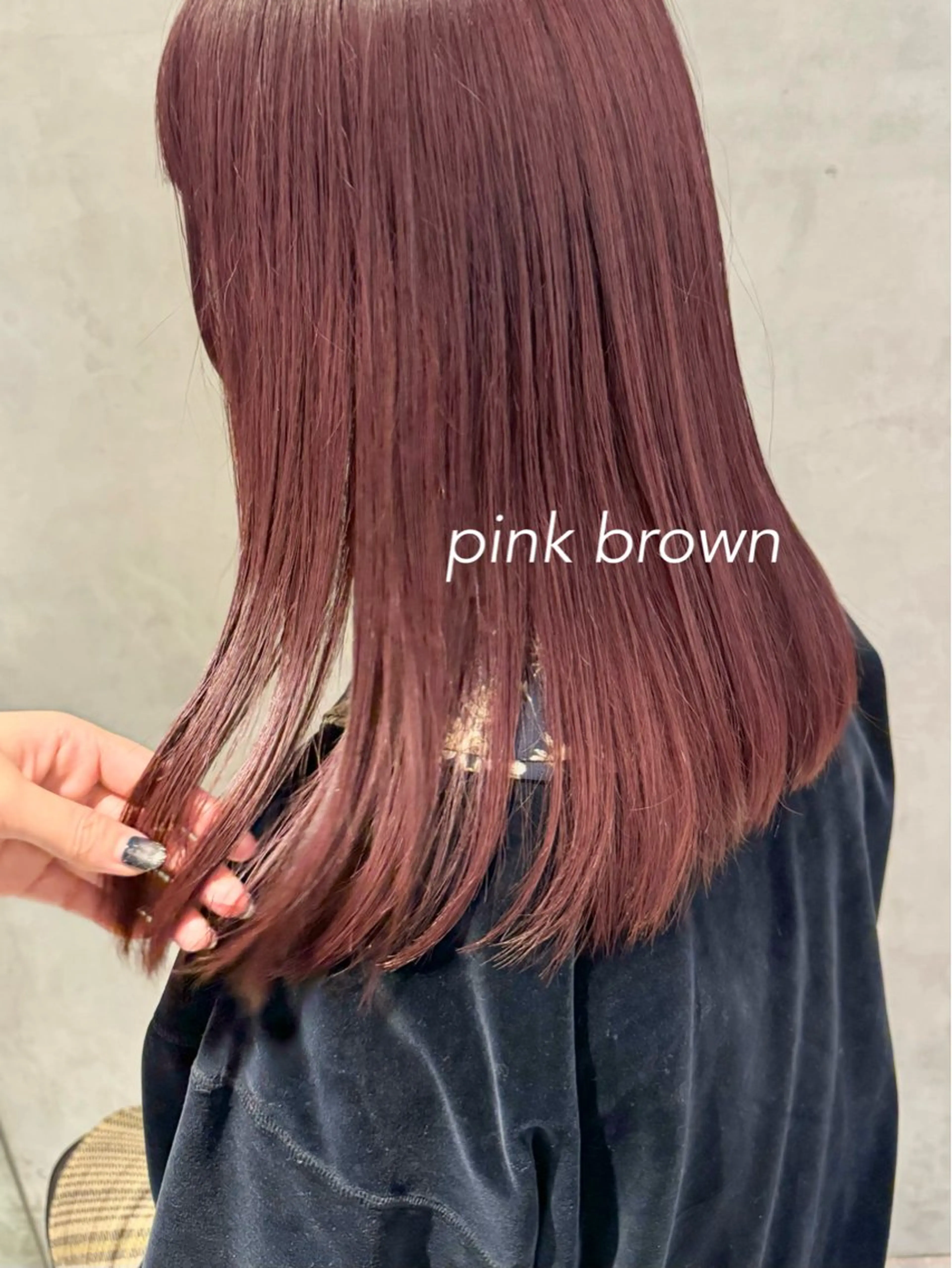 ミディアム カラー ヘアアレンジ ブリーチ ダブルカラー ブリーチなしカラー ボブ 暖色ダブルカラーボブ レイヤー🌈AINAのヘアスタイル