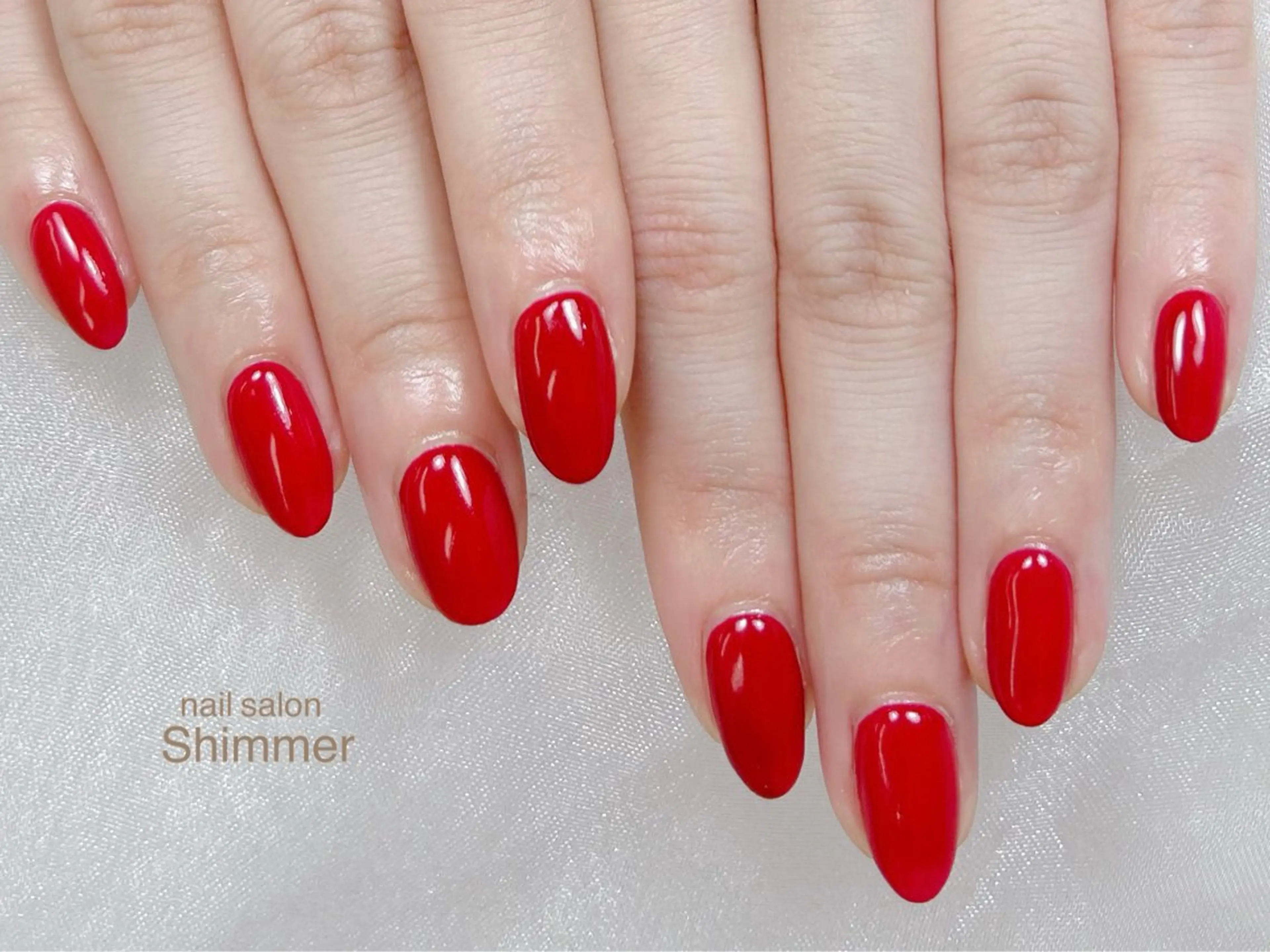ネイル ハンドネイル Shimmer Risaのネイルデザイン