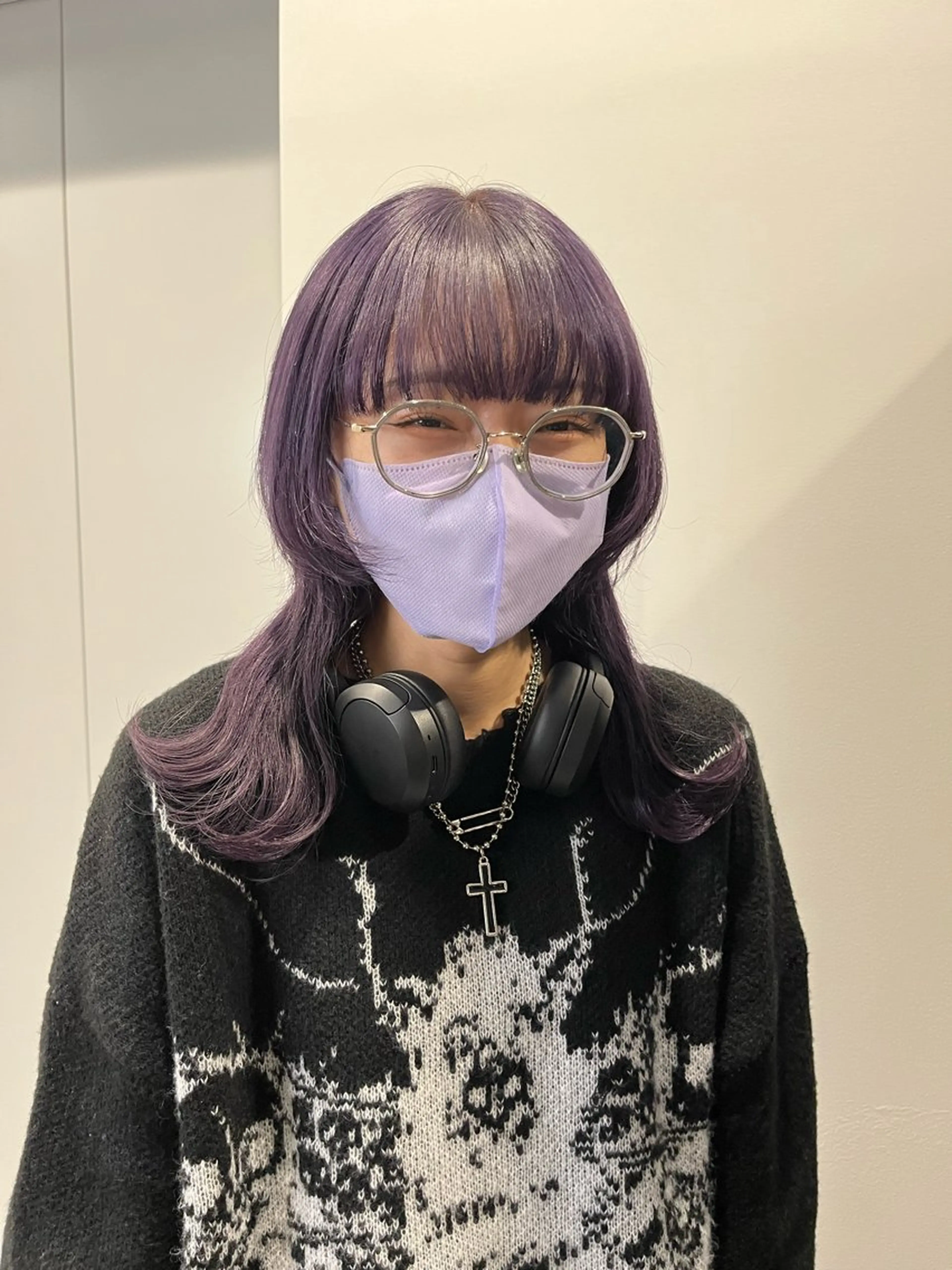 ミディアム カラー ヘアカラー GO TODAY SHAiRE SALON 町田店所属・🫧大森 知夏🫧のヘアスタイル