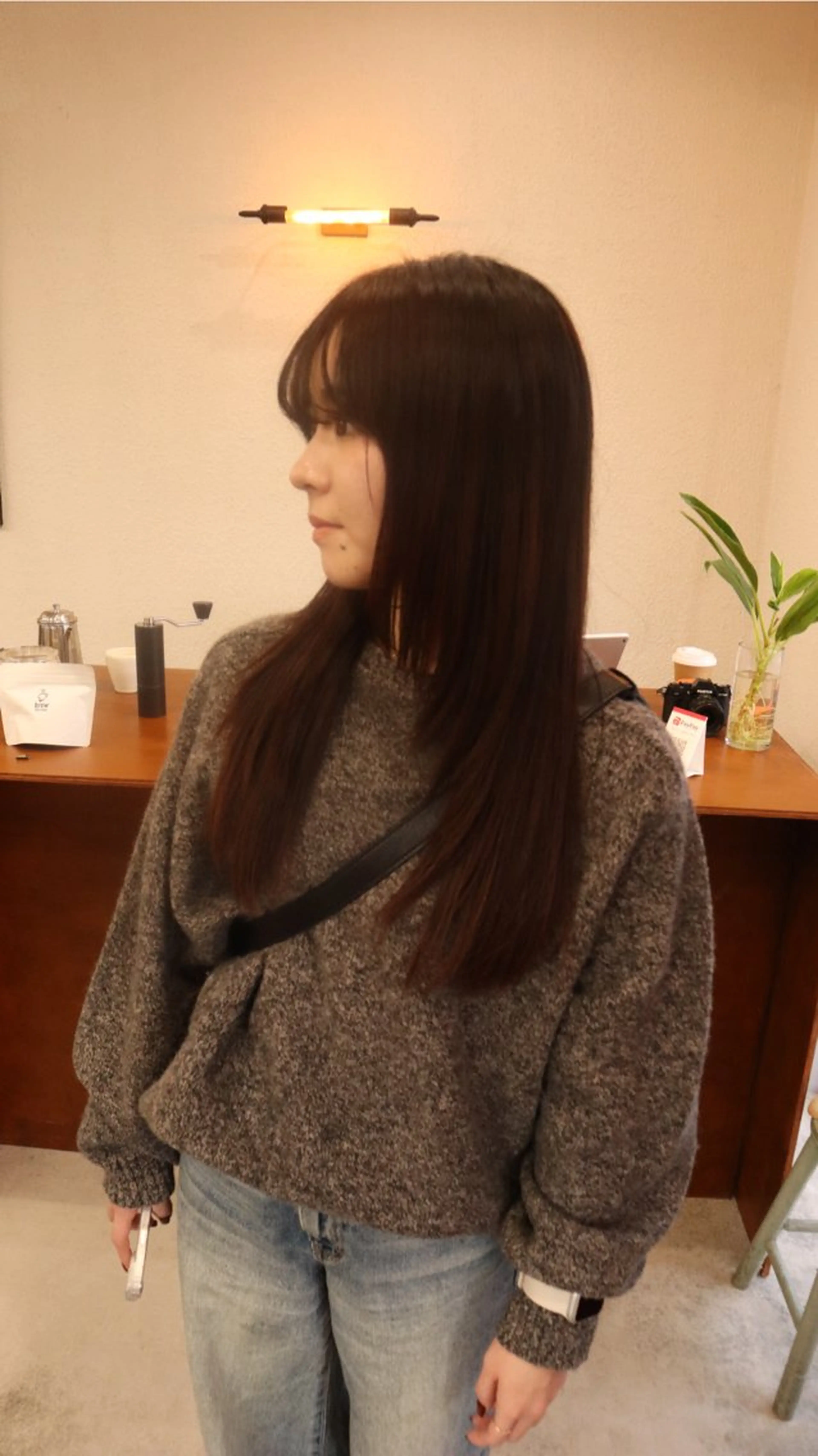 セミロング レイヤーカット ローレイヤー カット ヘアカラー ニワ/レイヤーカット /透明感カラー💎のヘアスタイル