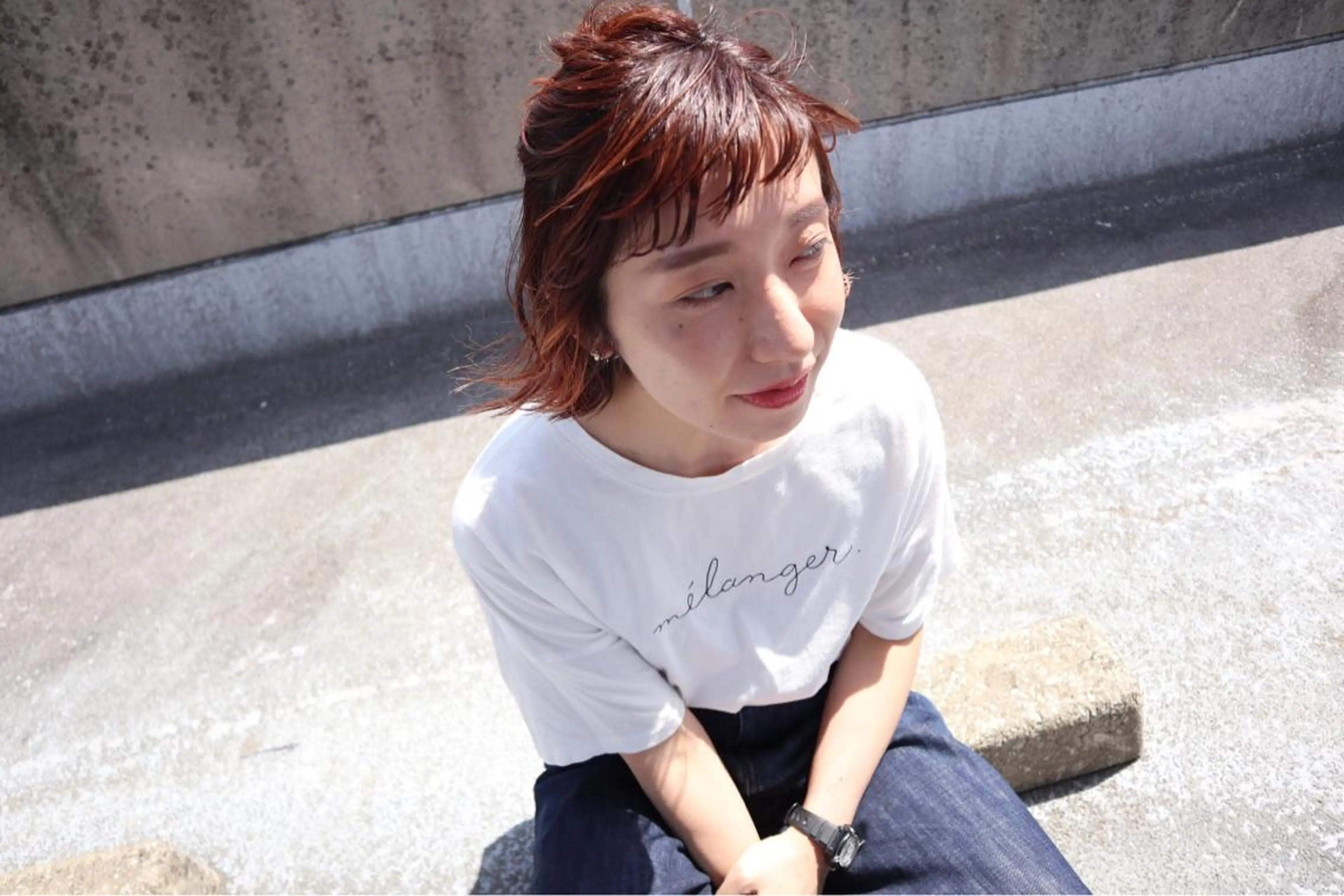 ミディアム カラー ヘアアレンジ kiyoshi nakazaki所属・kiyoshi🌱 megumiのヘアスタイル