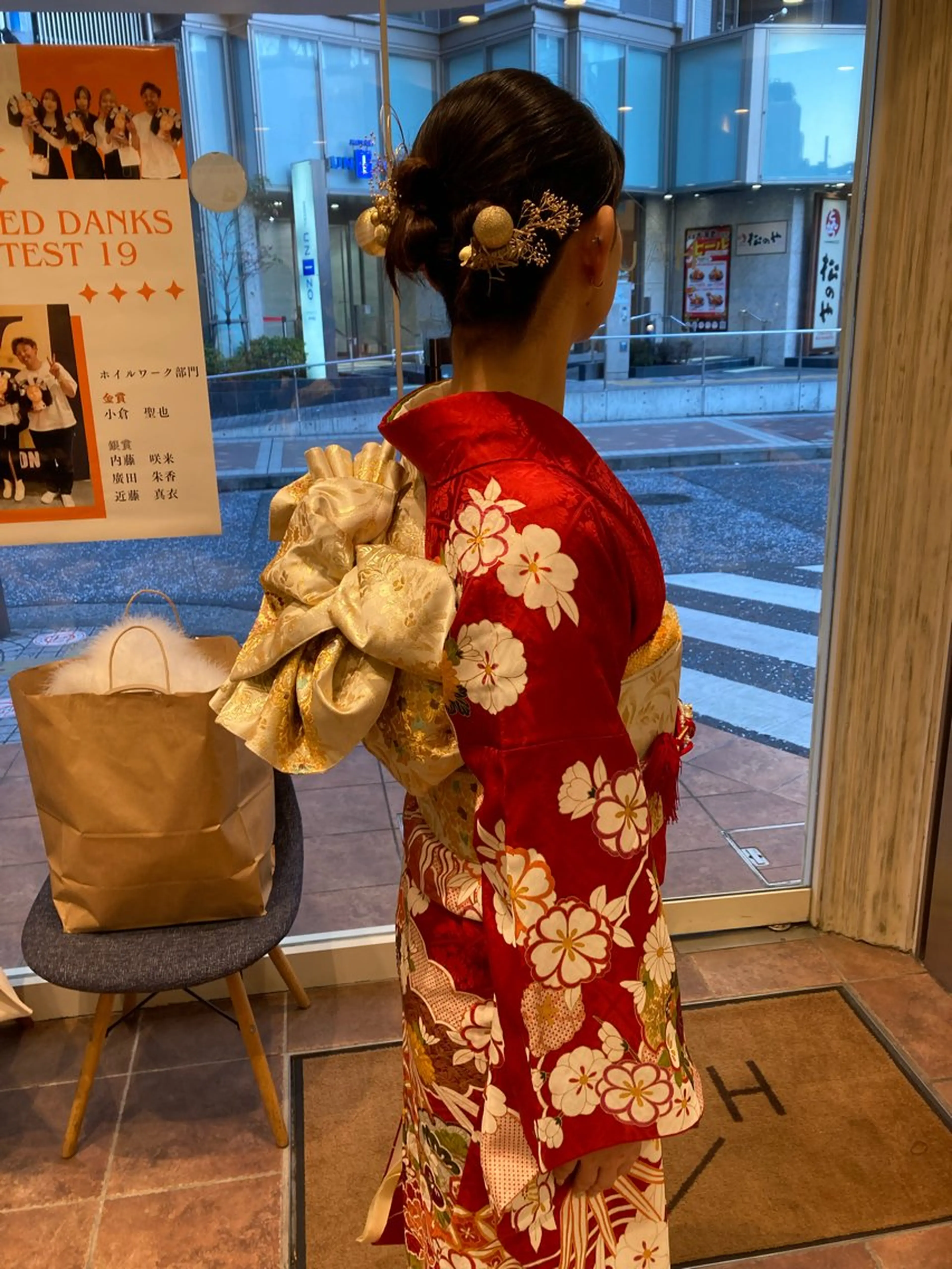 白髪ぼかしハイライト 着付けヘアアレンジのその他イメージ