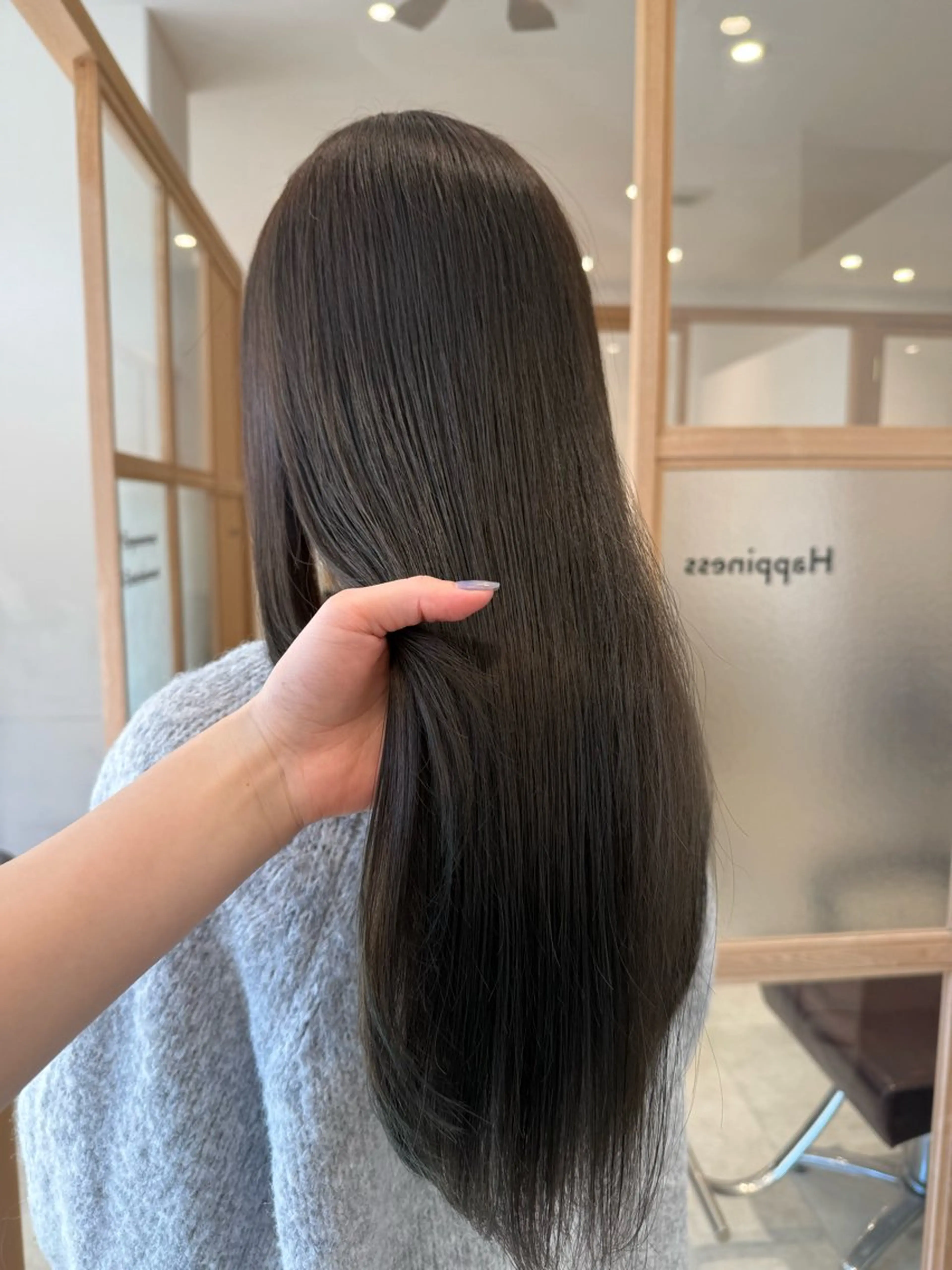 ロング カット ヘアカラー トリートメント GO TODAY SHAiRE SALON 原宿Stella店所属・𓍯柔らかhair 𓍯 yukinoのヘアスタイル