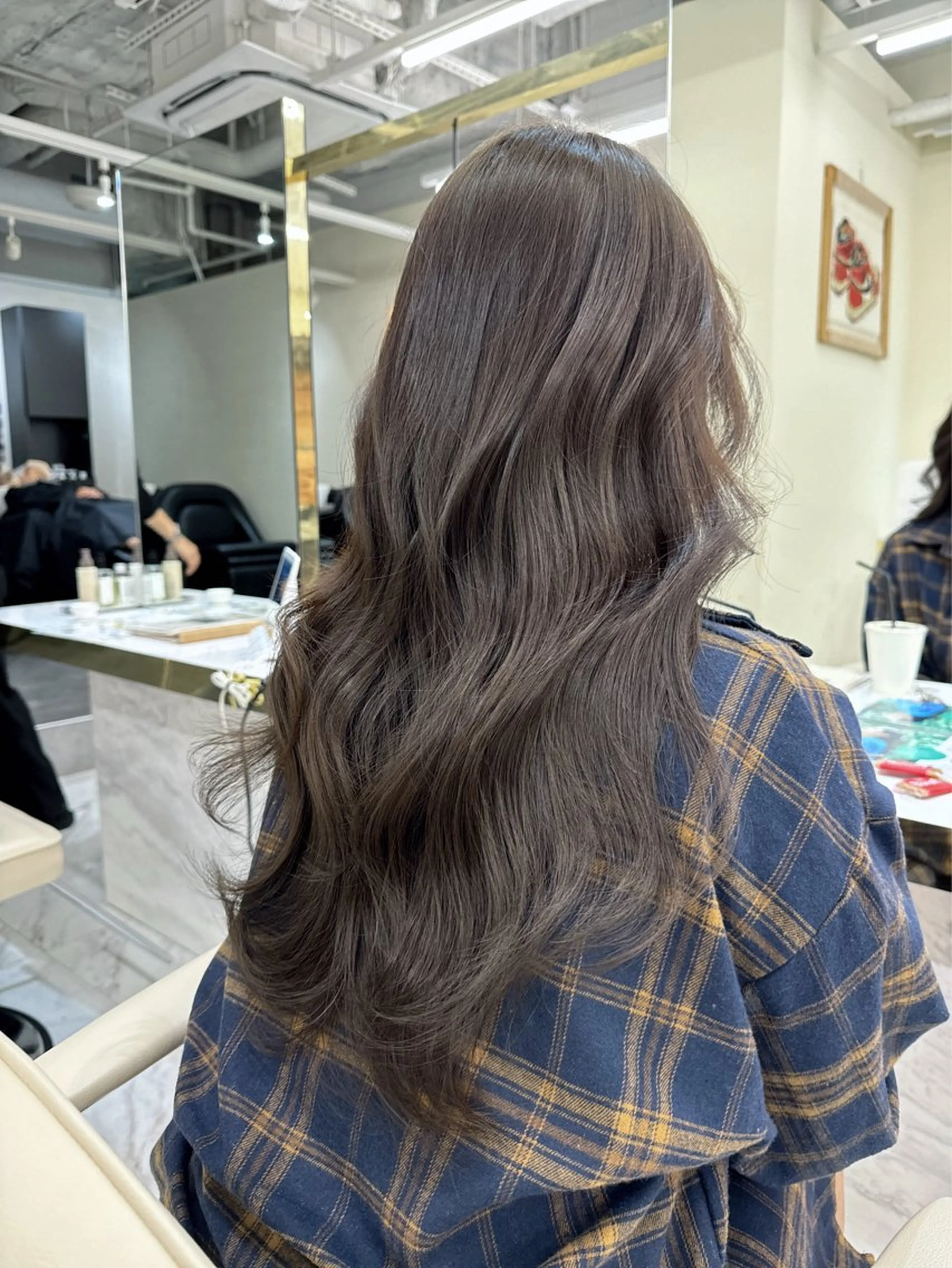 ロング カラー ヘアアレンジ ブラウンカラー 透明感カラー オリーブブラウン オリーブカラー 髪質改善 カット ヘアカラー トリートメント 髪質改善支持率 NO.1🌹松野力也のヘアスタイル