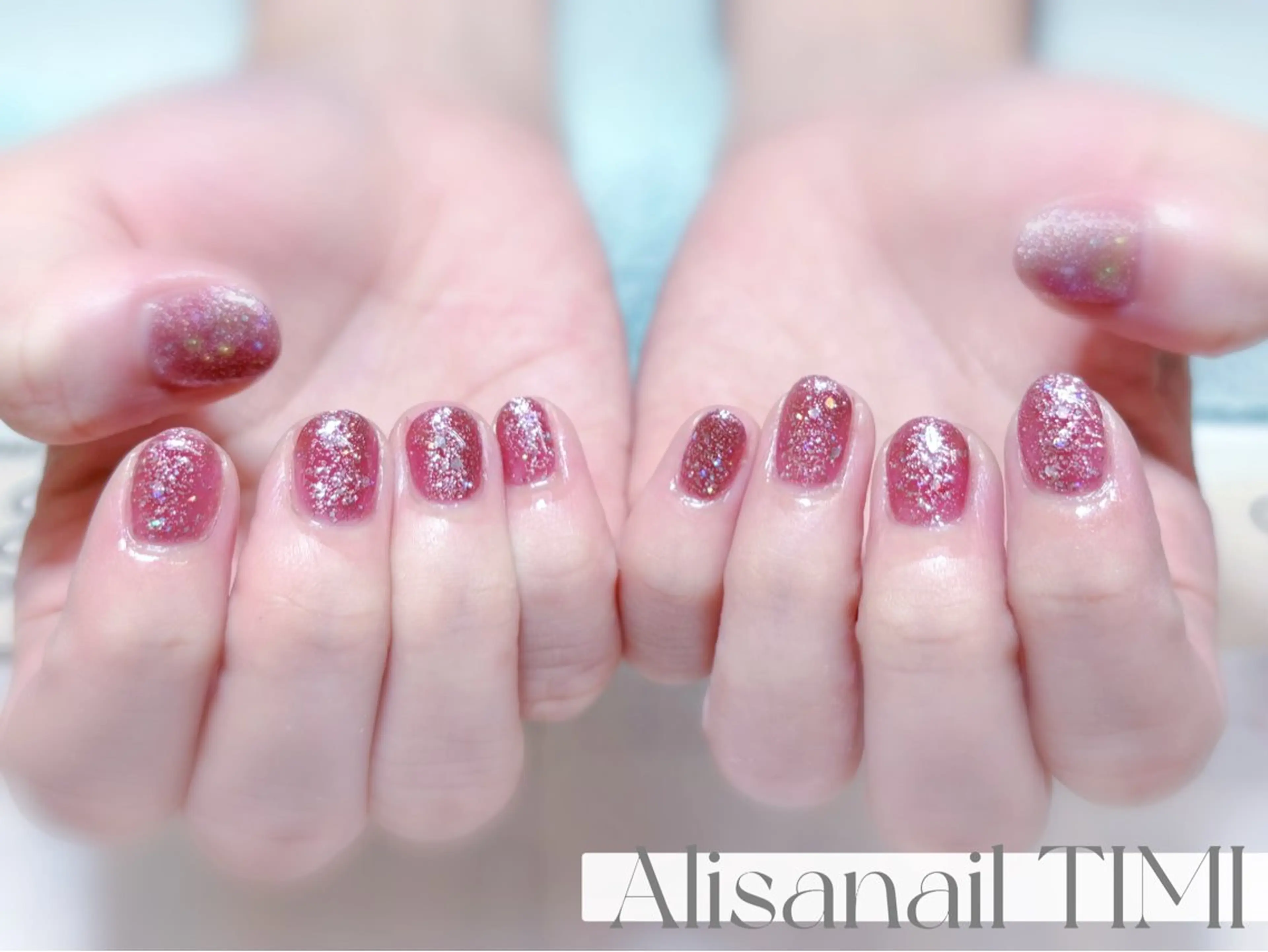 ネイル ワンカラーネイル ハンドネイル Alisa nail Timiのネイルデザイン