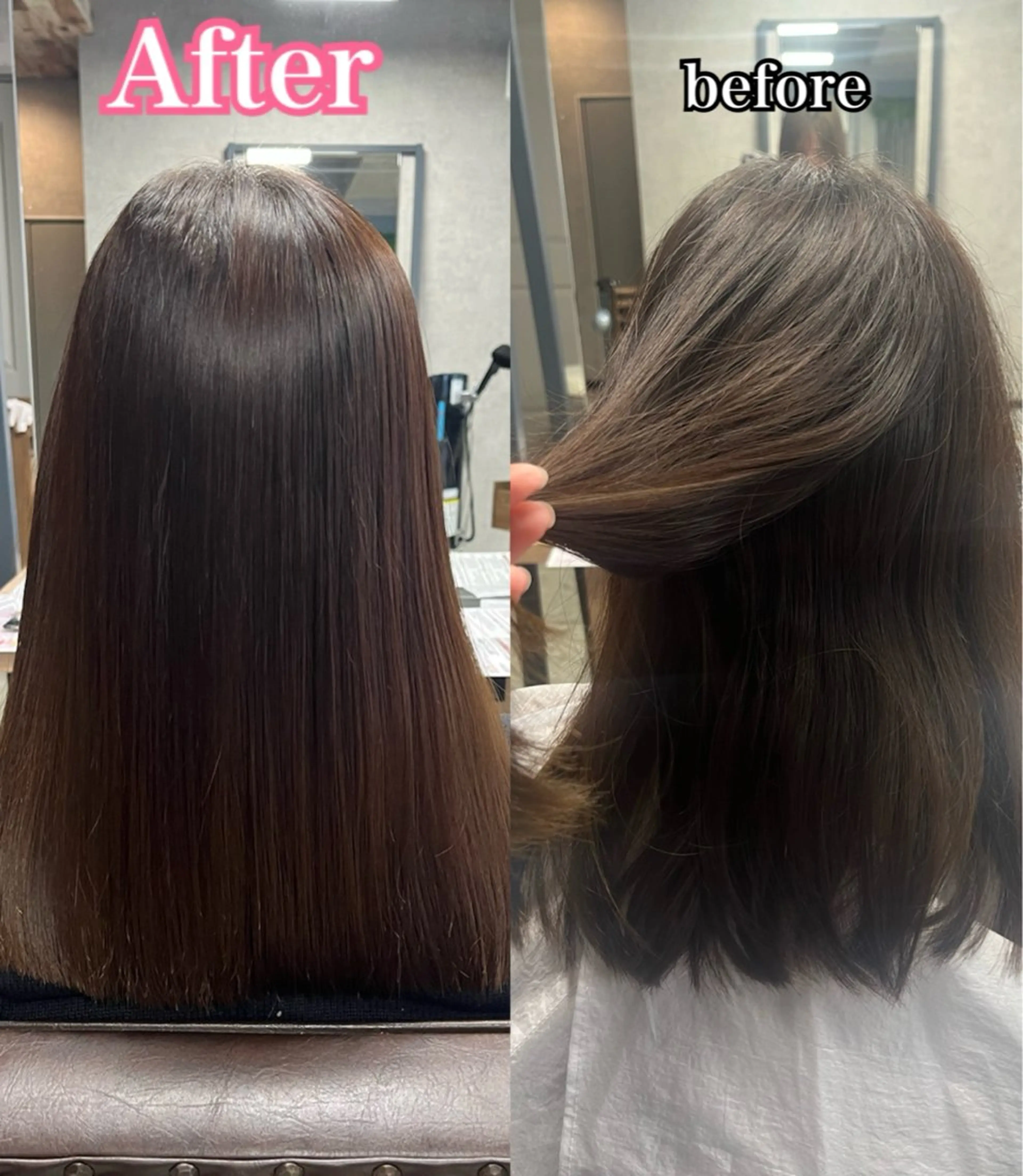 セミロング カット ヘアカラー トリートメント KAEDE🎀 ジャニオタ美容師のヘアスタイル