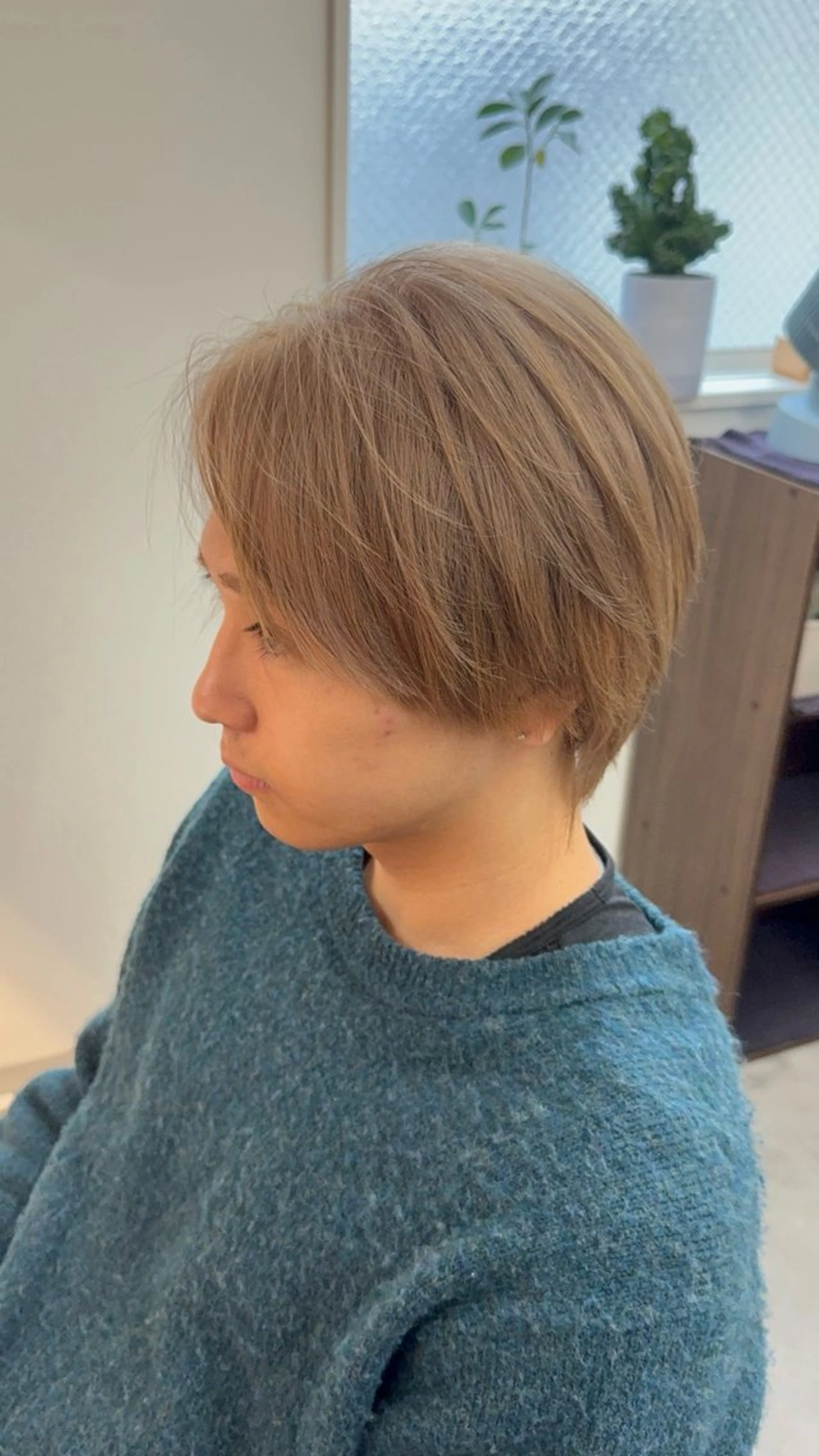 メンズ メンズ韓国風 メンズパーマ カット ヘアカラー ✂️曲がる縮毛矯正✨ MEN'S/髪質改善のヘアスタイル