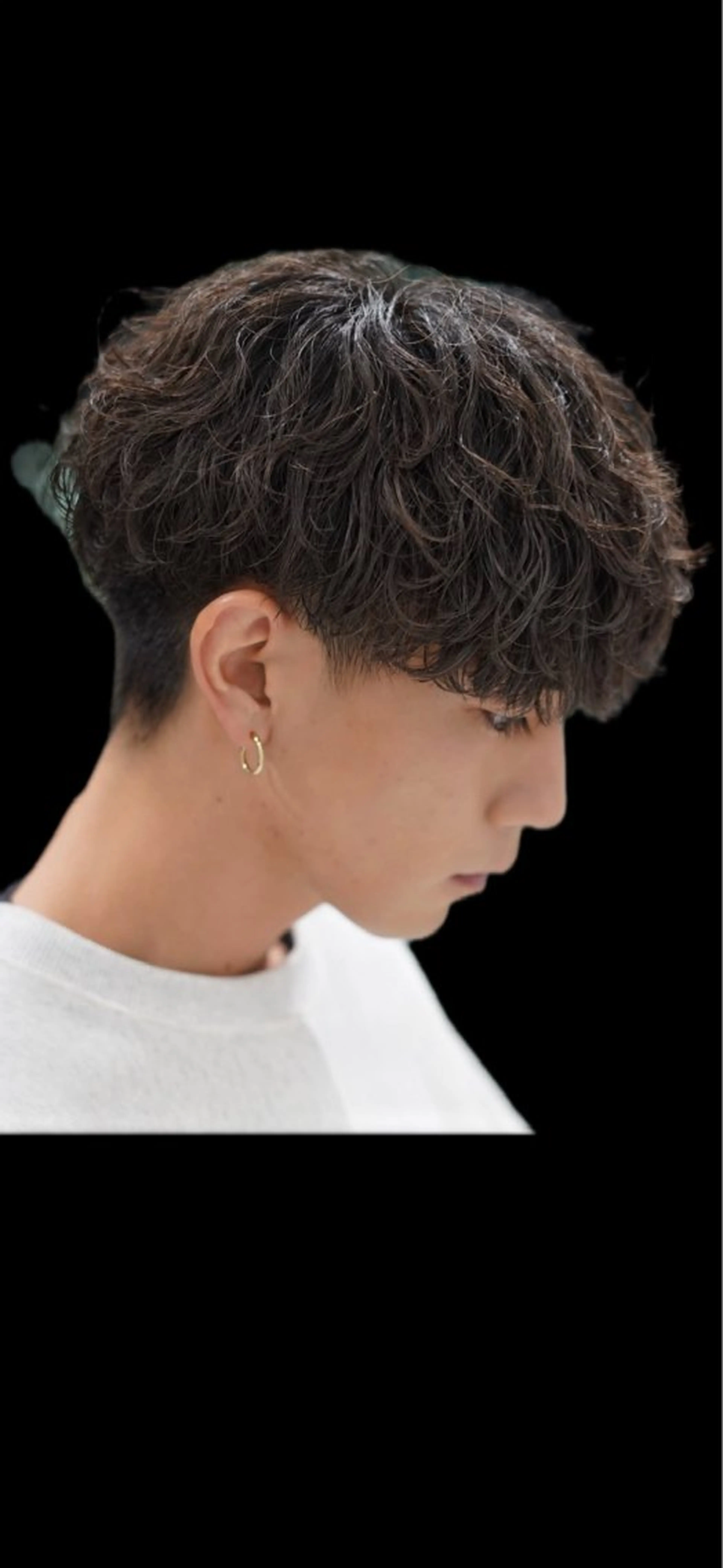 カット➕シャドウパーマの写真