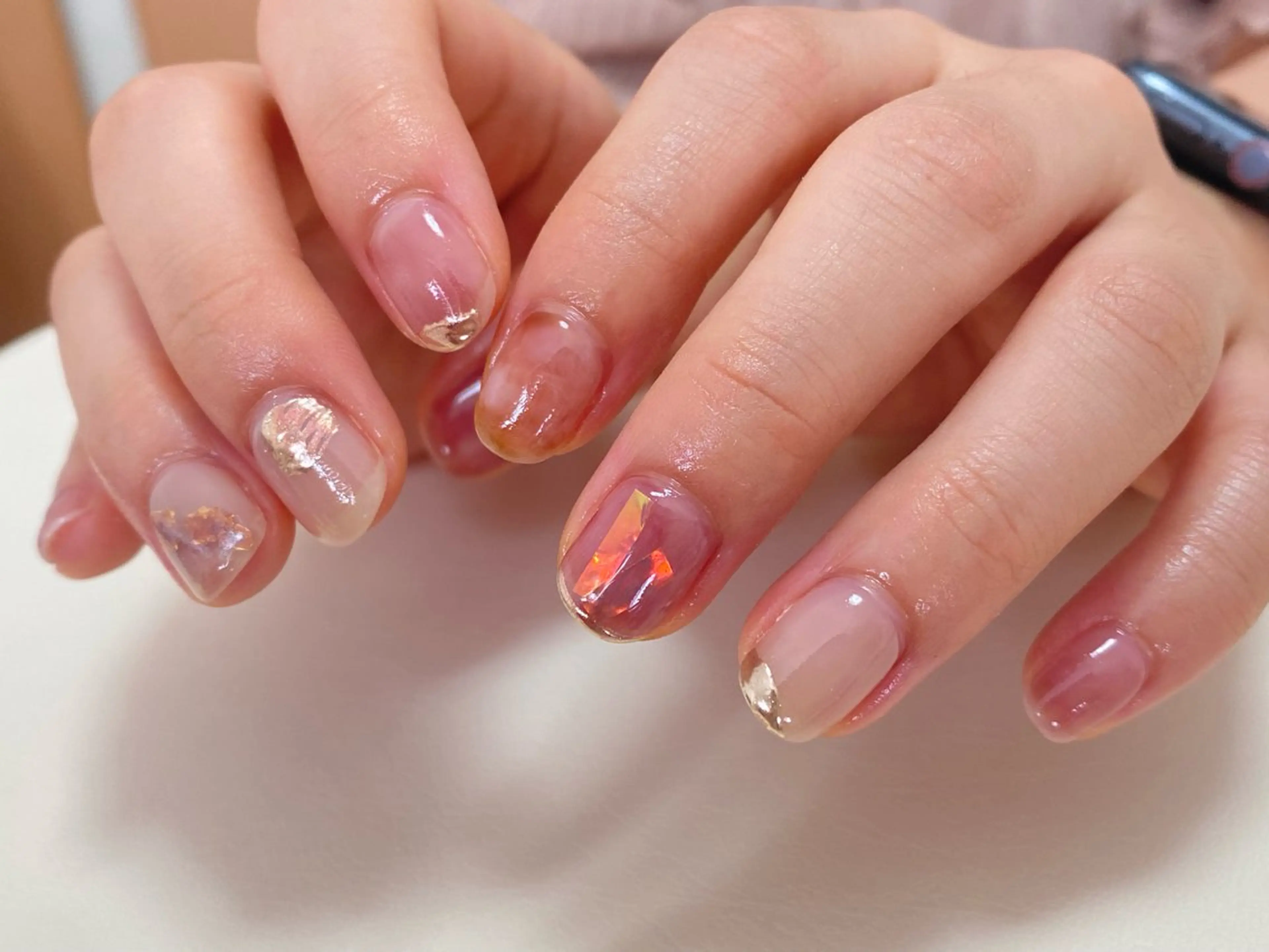 ネイル ハンドネイル atelier moamのネイルデザイン