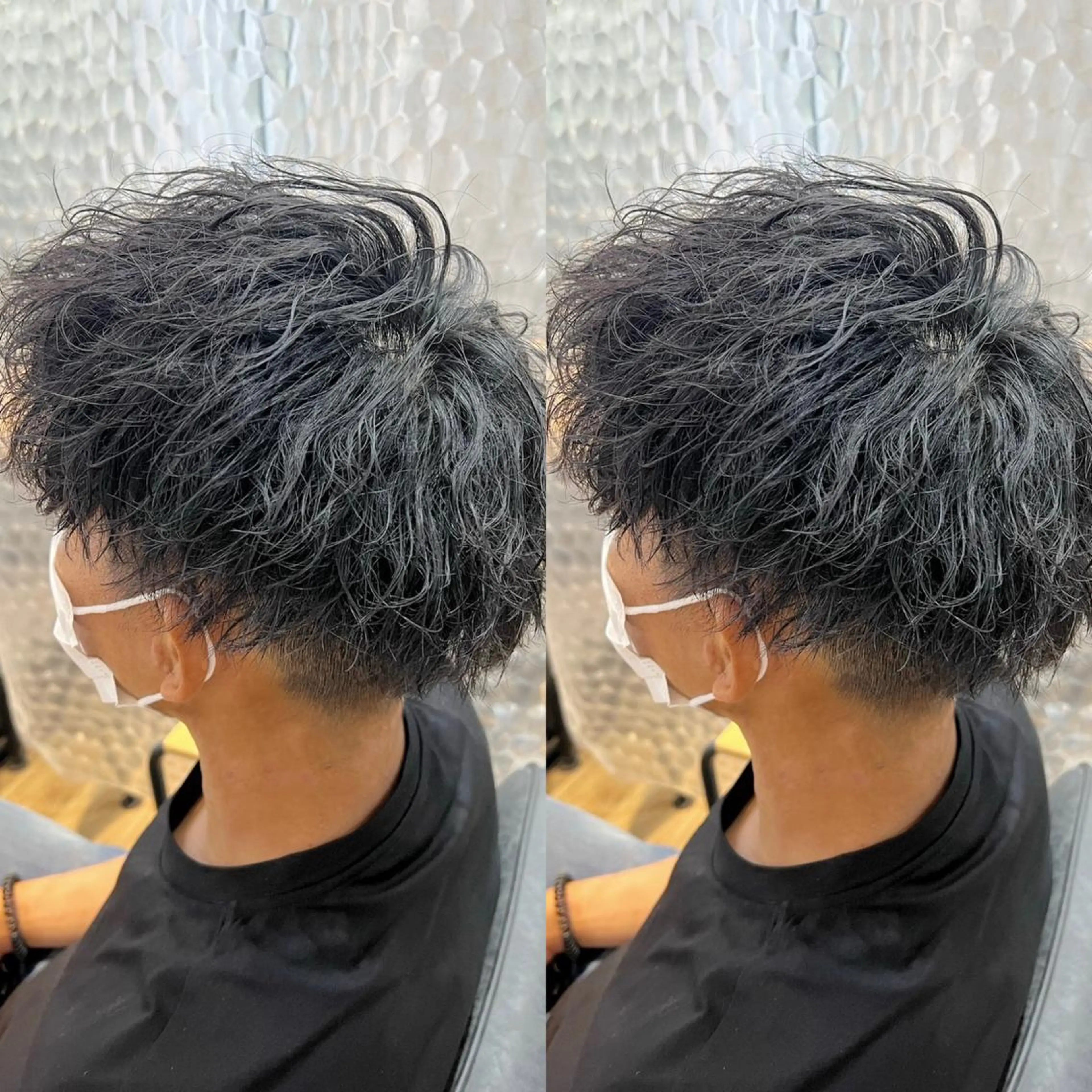 パーマ メンズ カット センターパート /植田のヘアスタイル