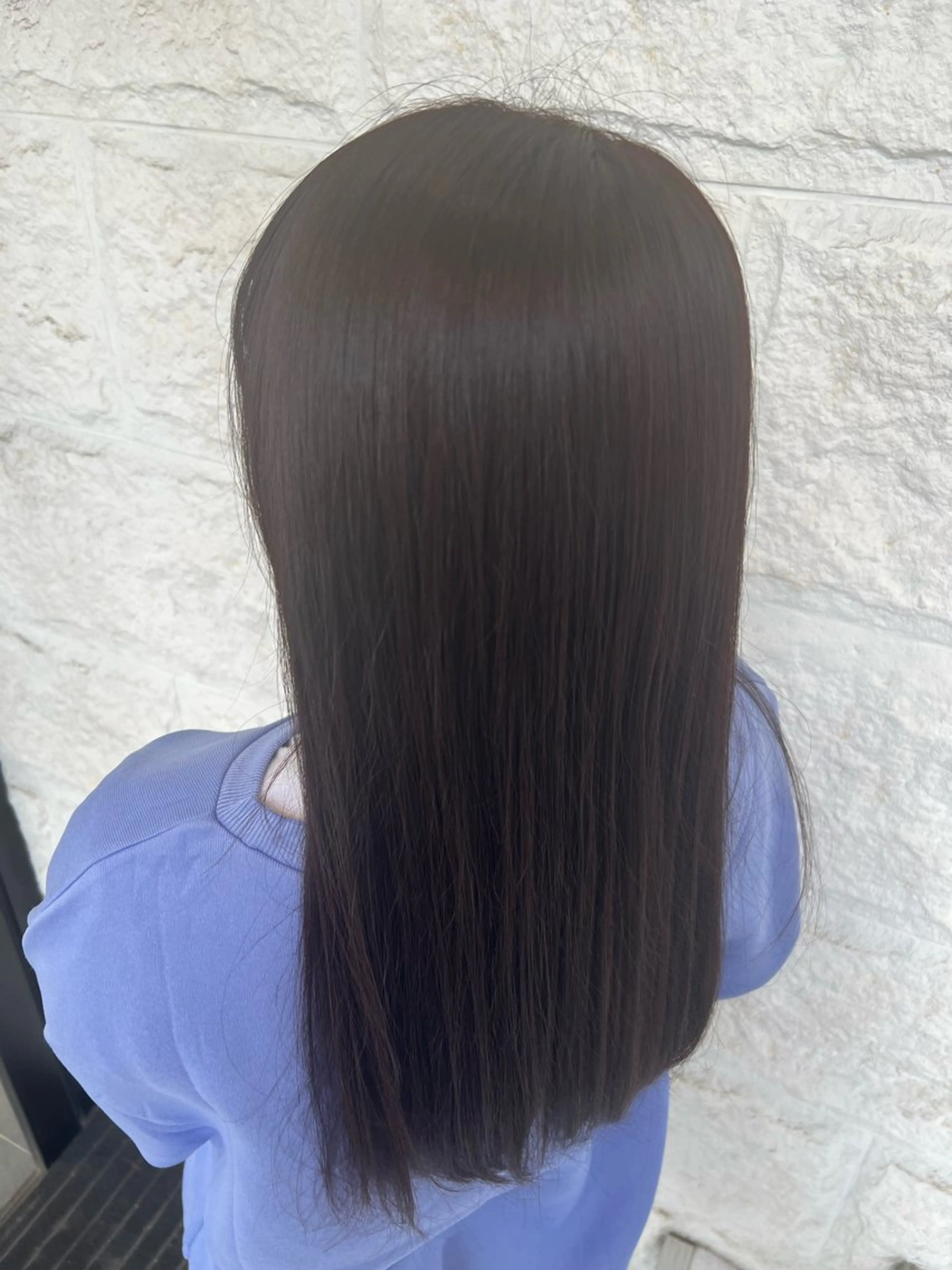 ロング カラー 鈴木 愛華のヘアスタイル