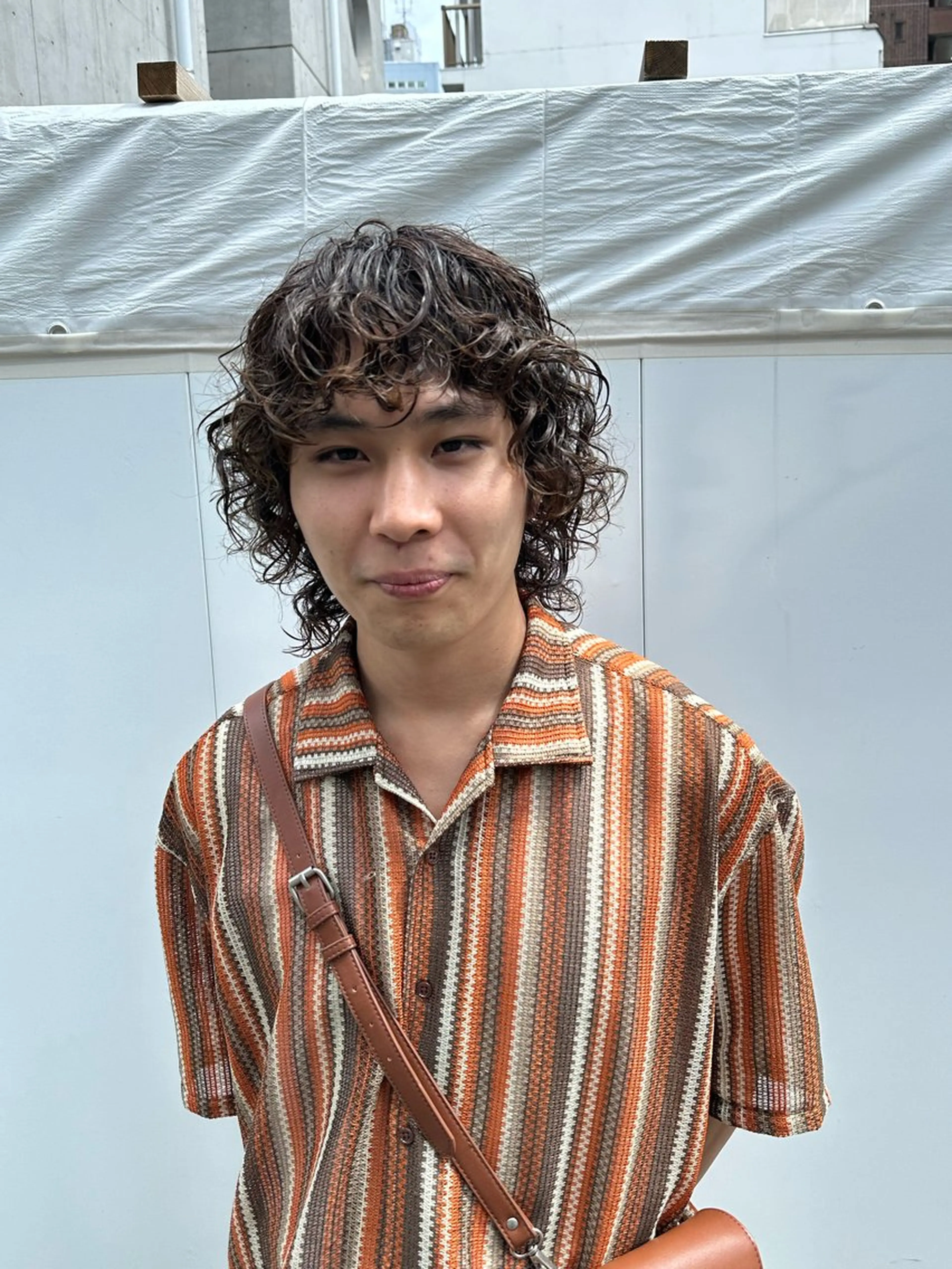 パーマ メンズ 似合わせカット /パーマ岡本淳平のヘアスタイル