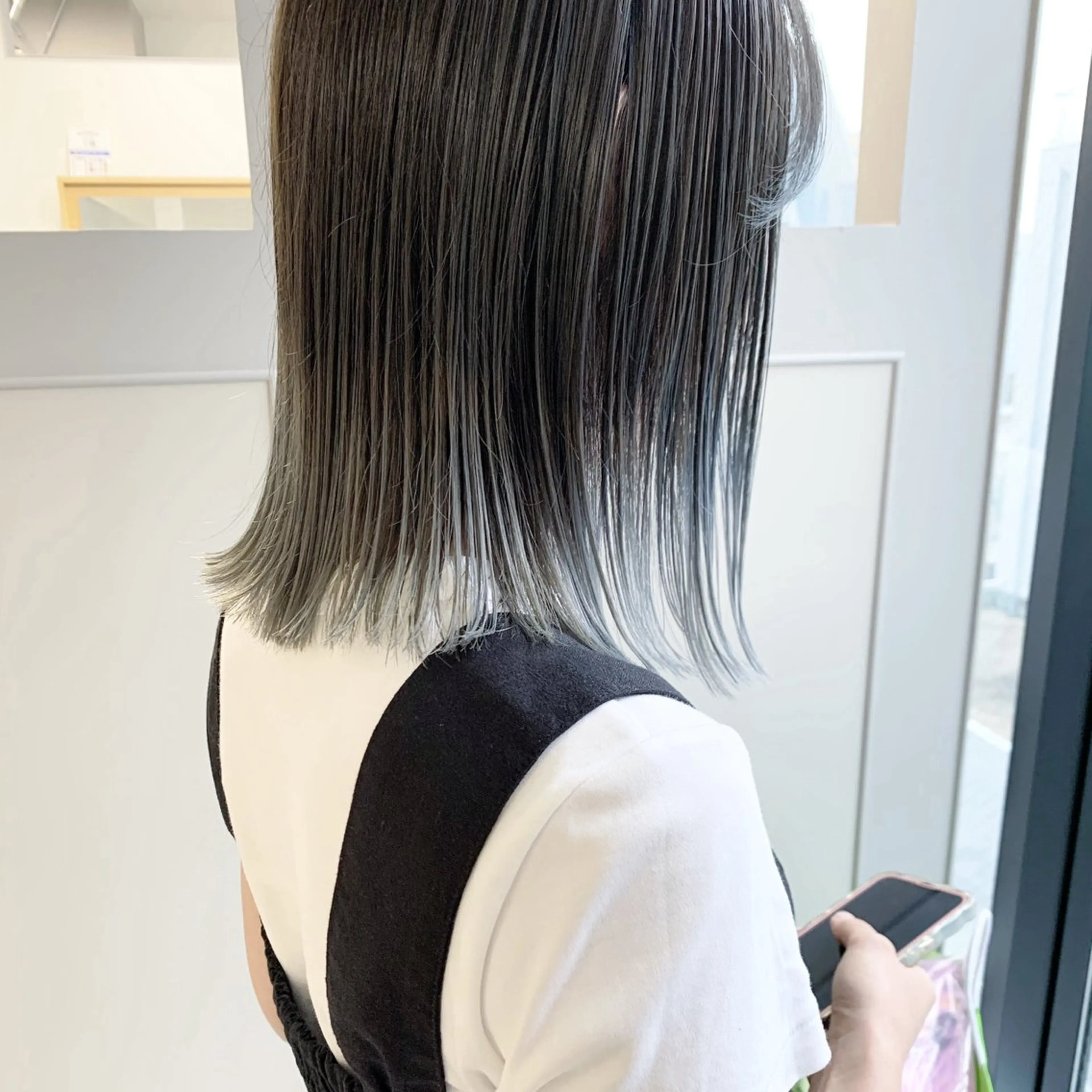 ミディアム カラー グラデーションカラー ヘアカラー フリーランス　美容師 cayocoのヘアスタイル