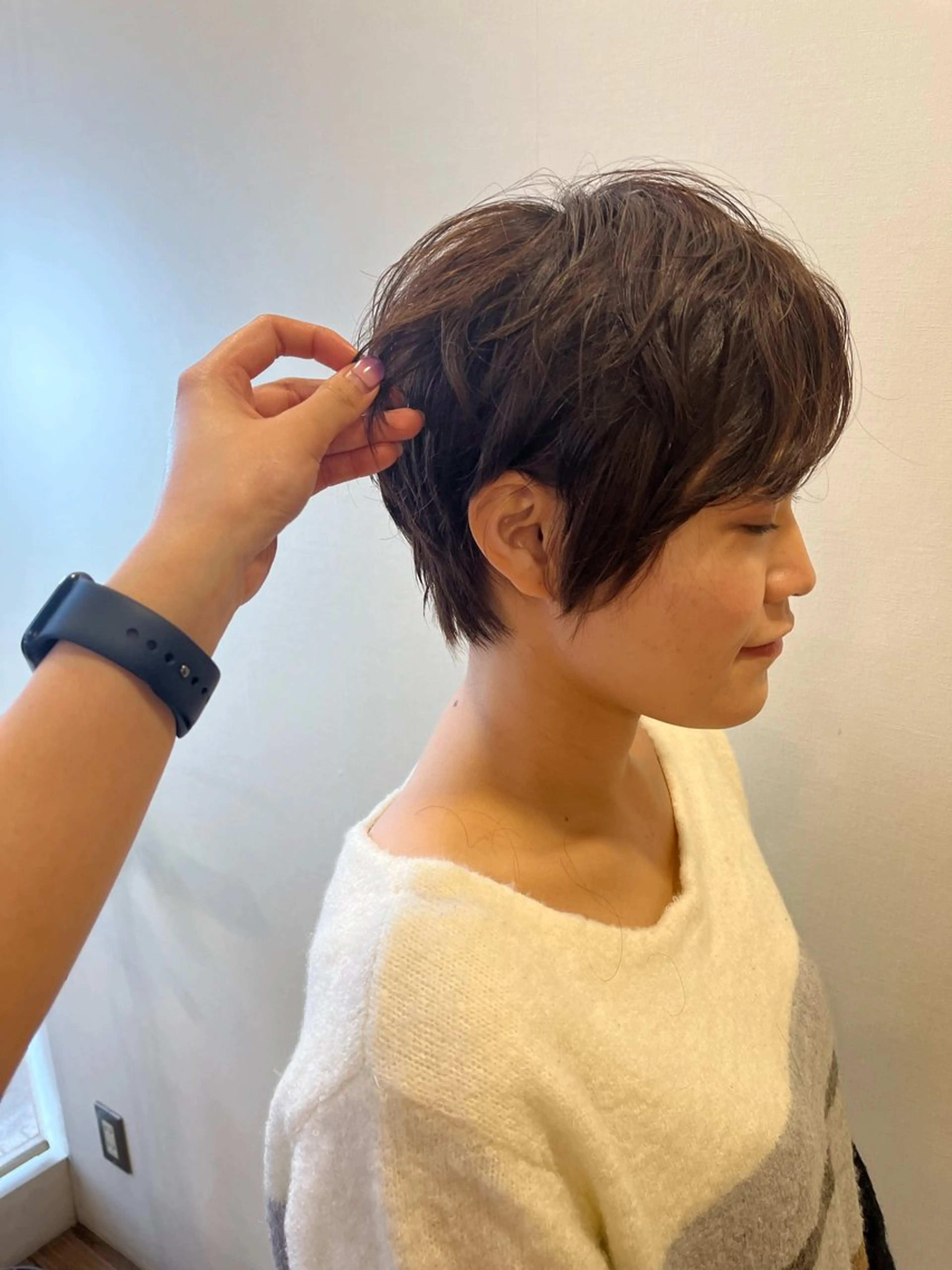 ショート anon所属・田中 結月のヘアスタイル