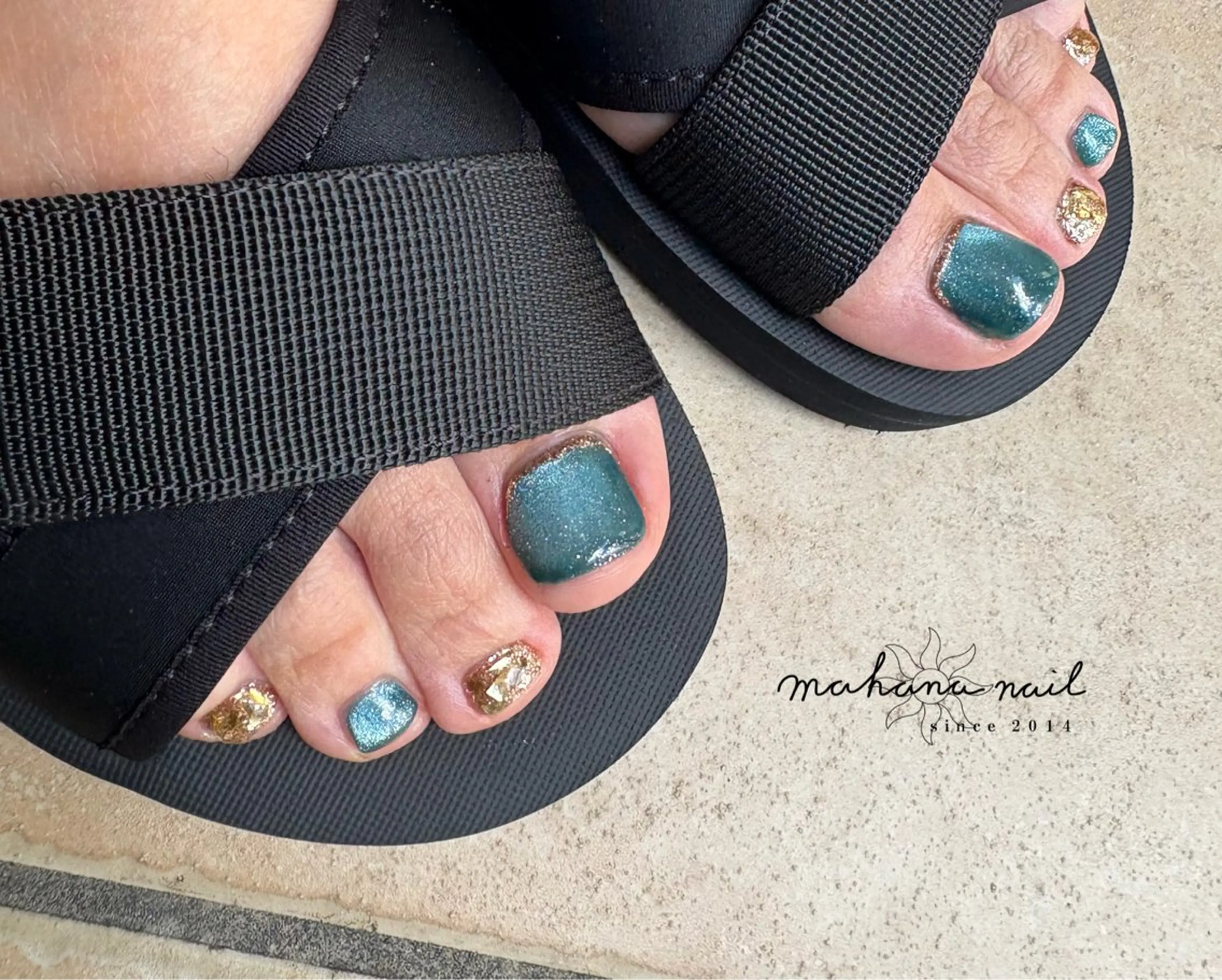 ネイル フットネイル mahana nailのネイルデザイン