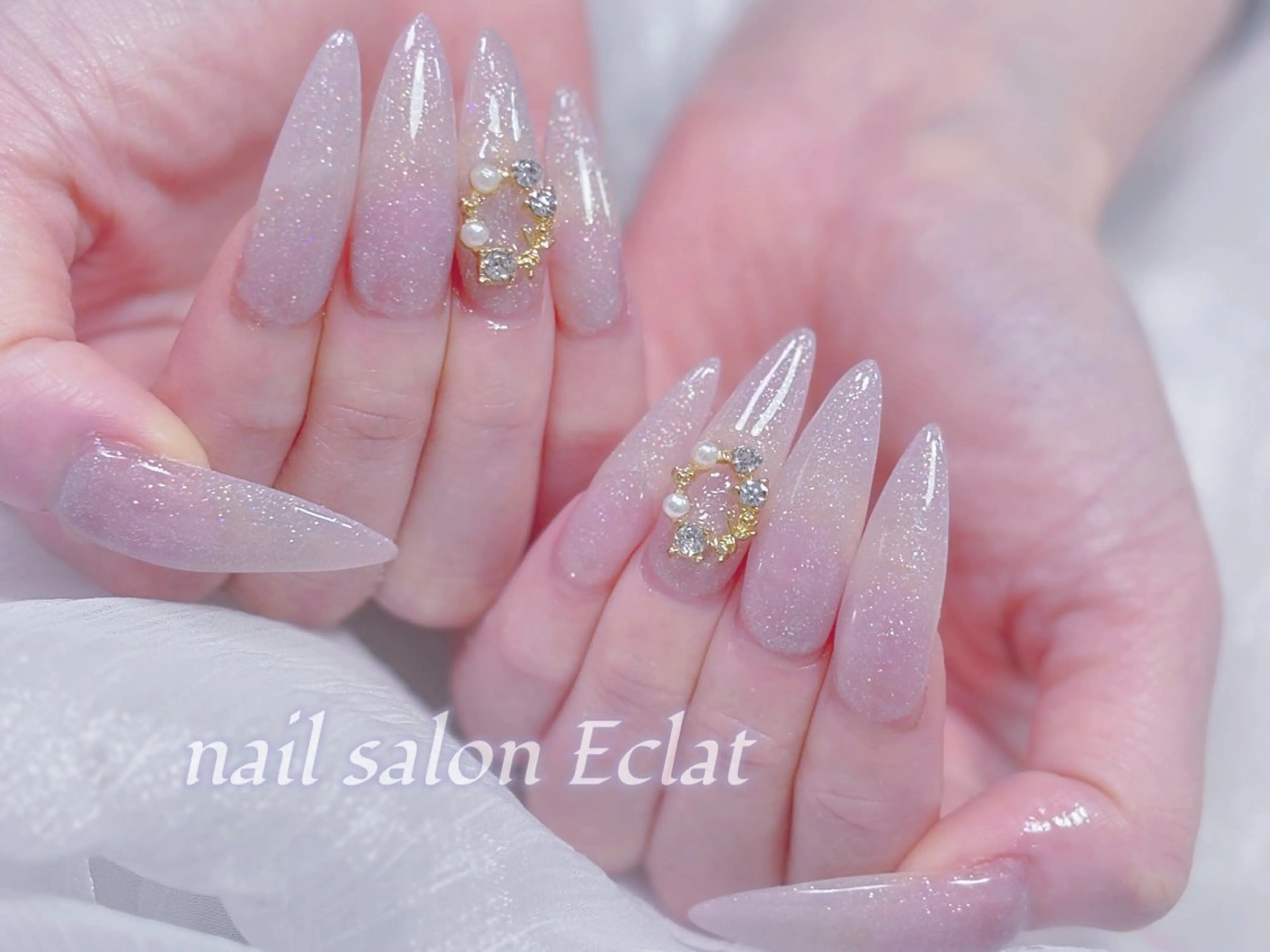 ネイル ネイルサロンエクラ 🫧Shizukaのネイルデザイン