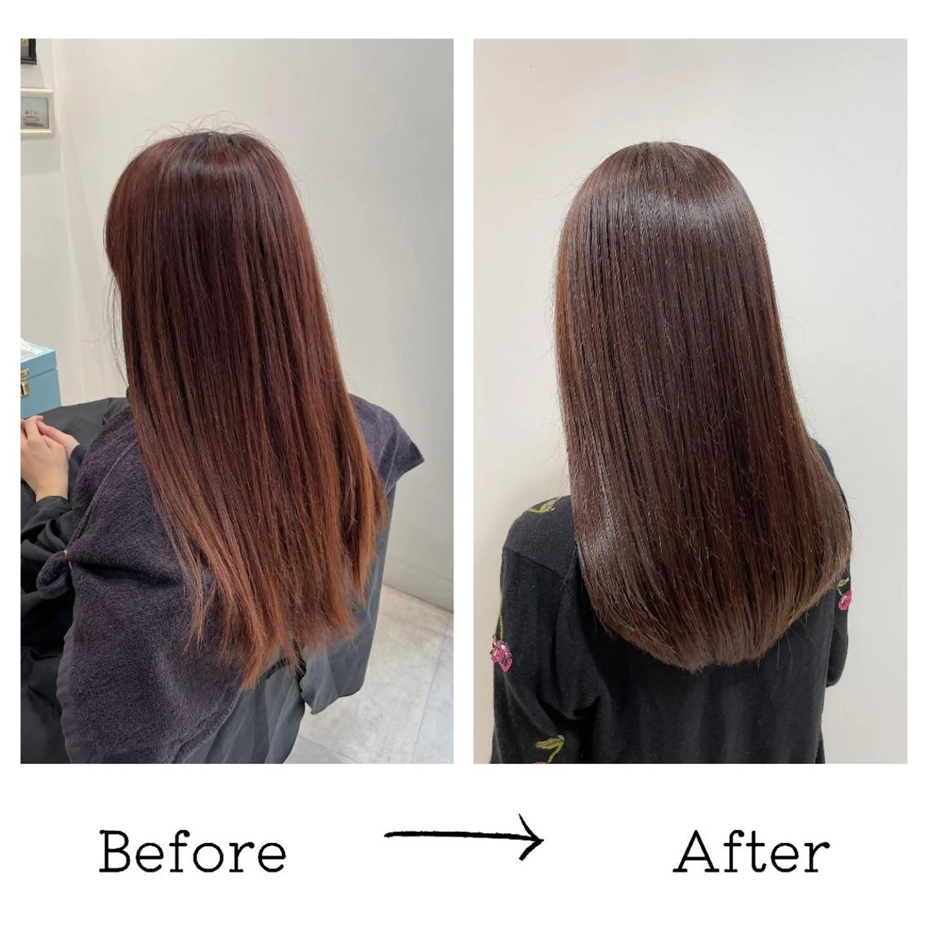 ロング カラー 似合わせカット 💫小顔カット TAROのヘアスタイル