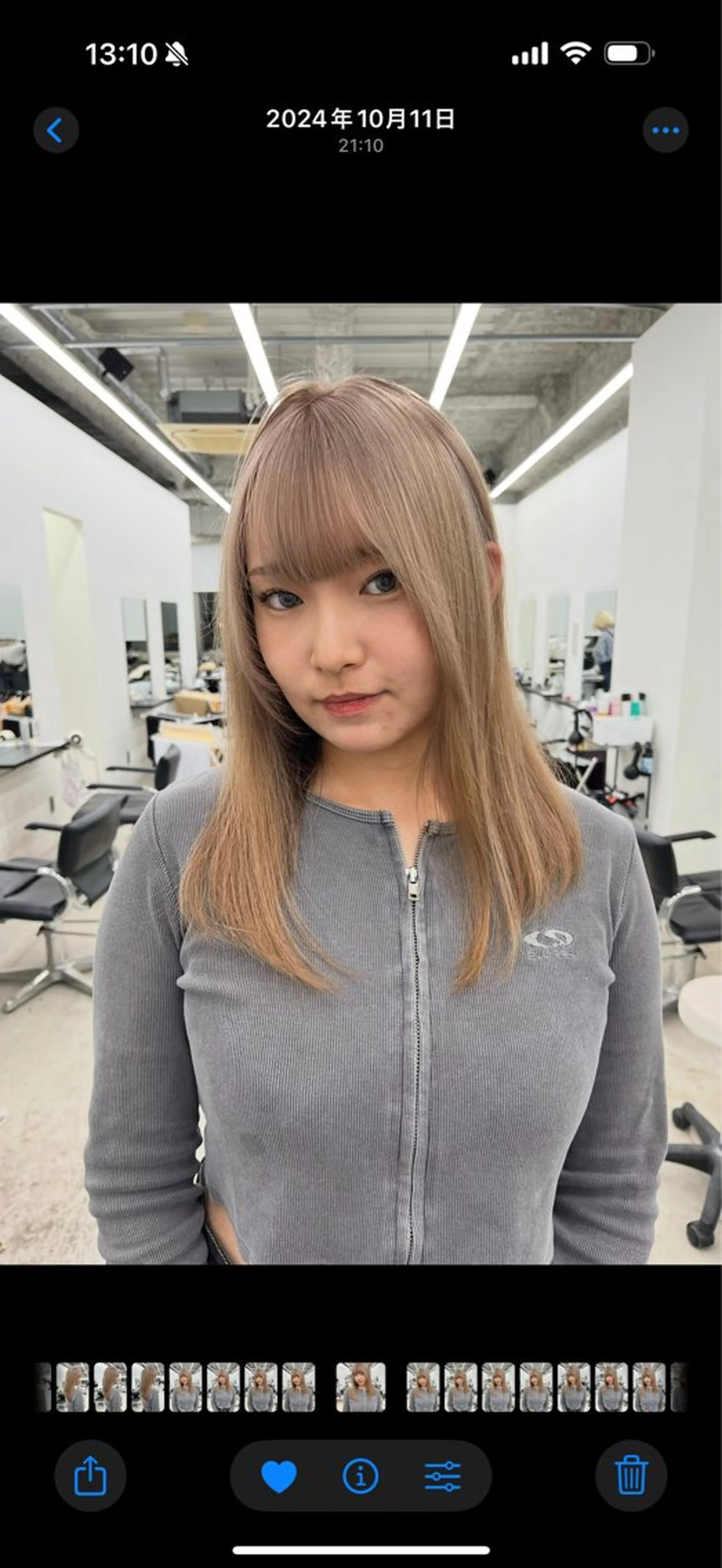 セミロング GLAM HAIR所属・守山区/カット モデル募集/後藤愛空のヘアスタイル