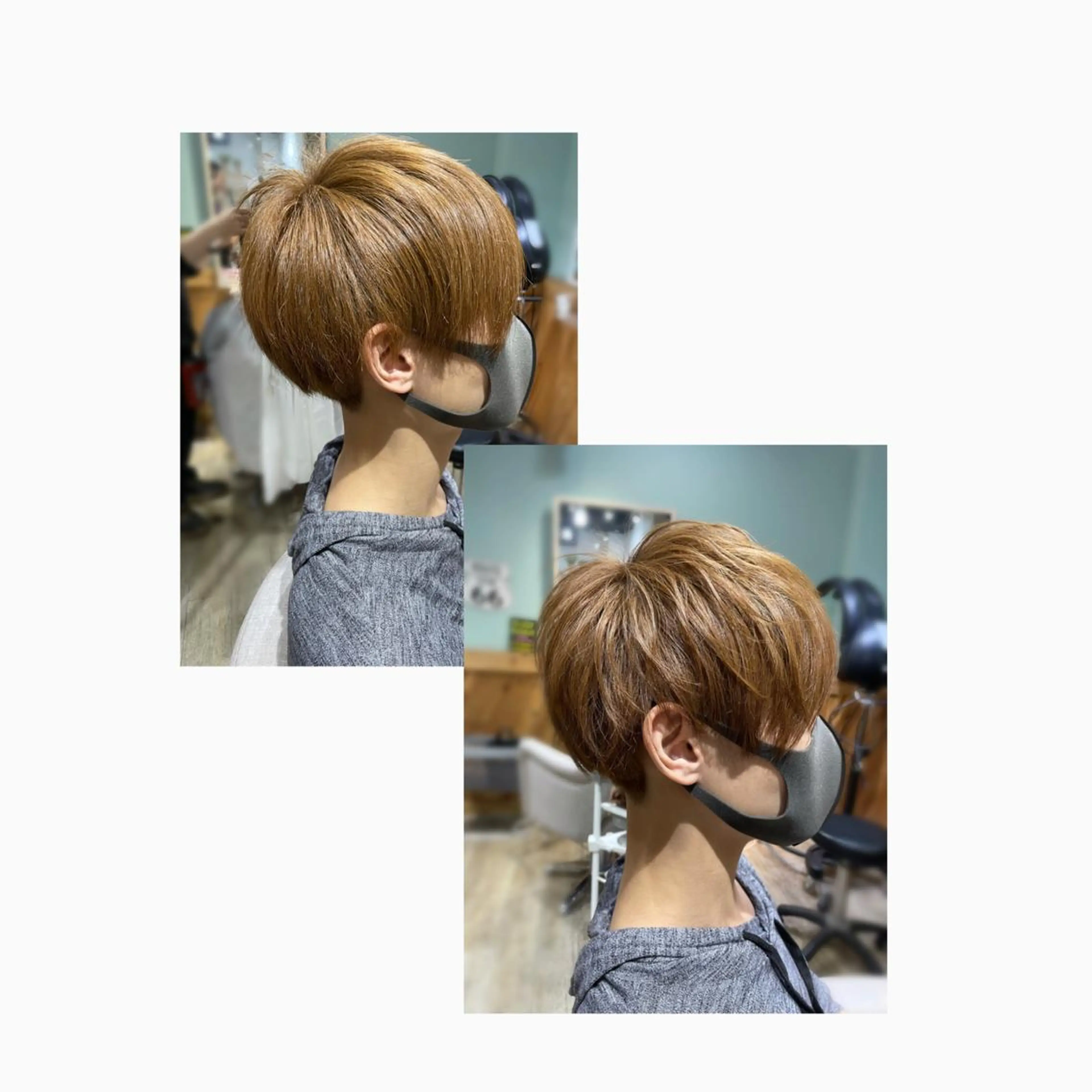 ショート カラー メンズ COREblanc ゆきの／表参道 原宿のヘアスタイル