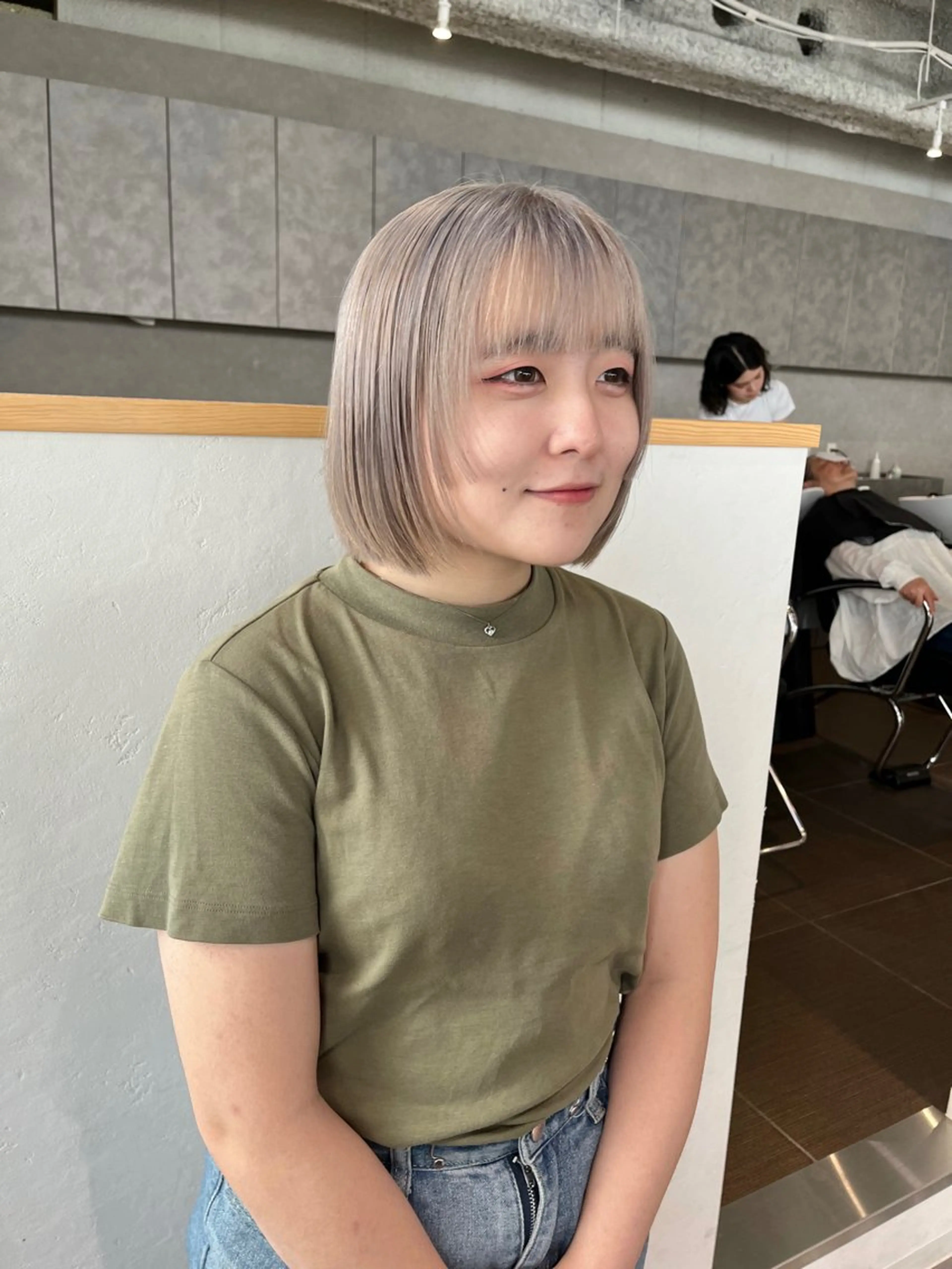 ショート カラー ダブルカラー ハイトーンカラー シルバー ホワイトシルバー ボブ カット ヘアカラー ショート/パーマ/ カラー/FUKOのヘアスタイル