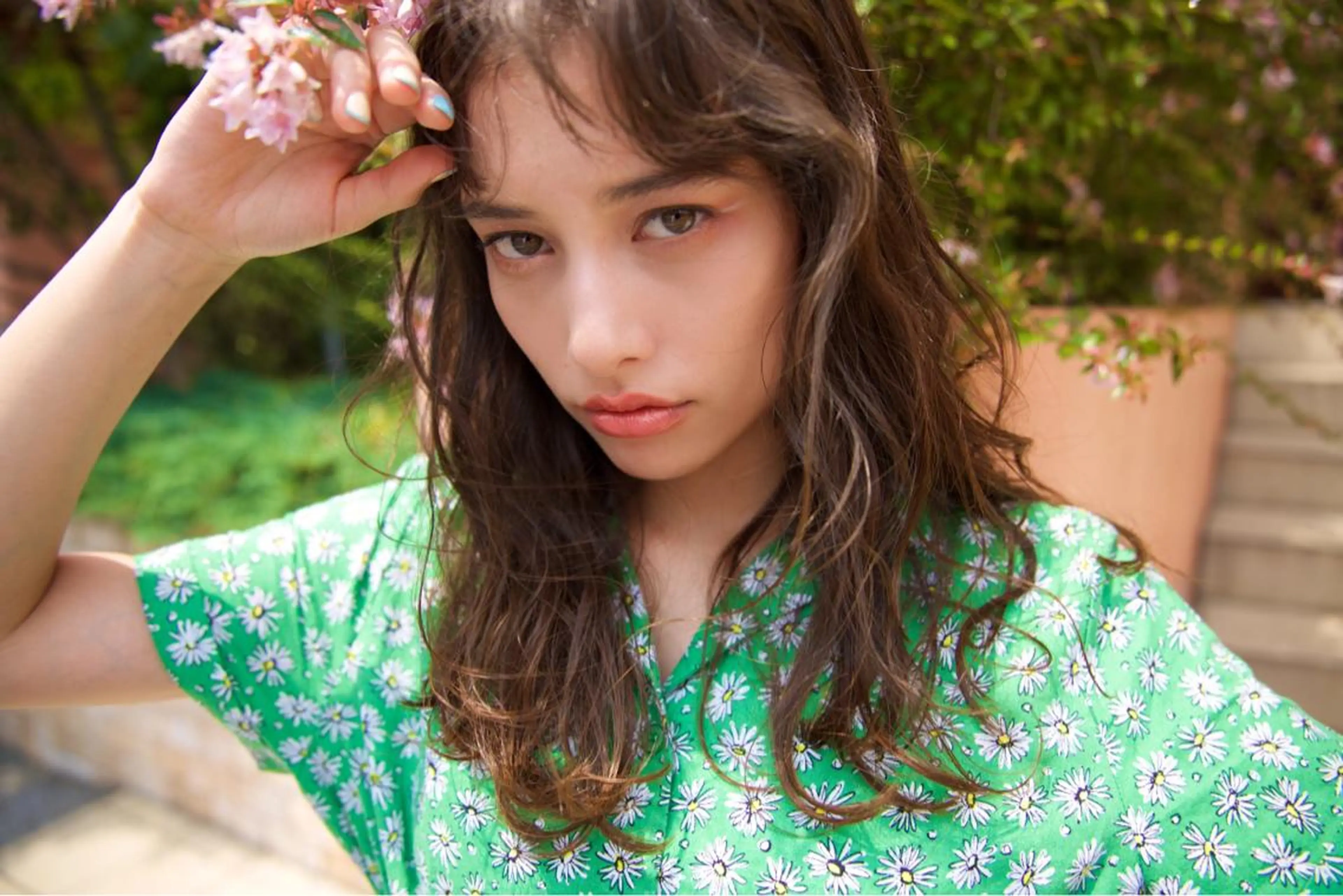 セミロング カラー giinii所属・横浜縮毛矯正 ☆渋谷良太のヘアスタイル