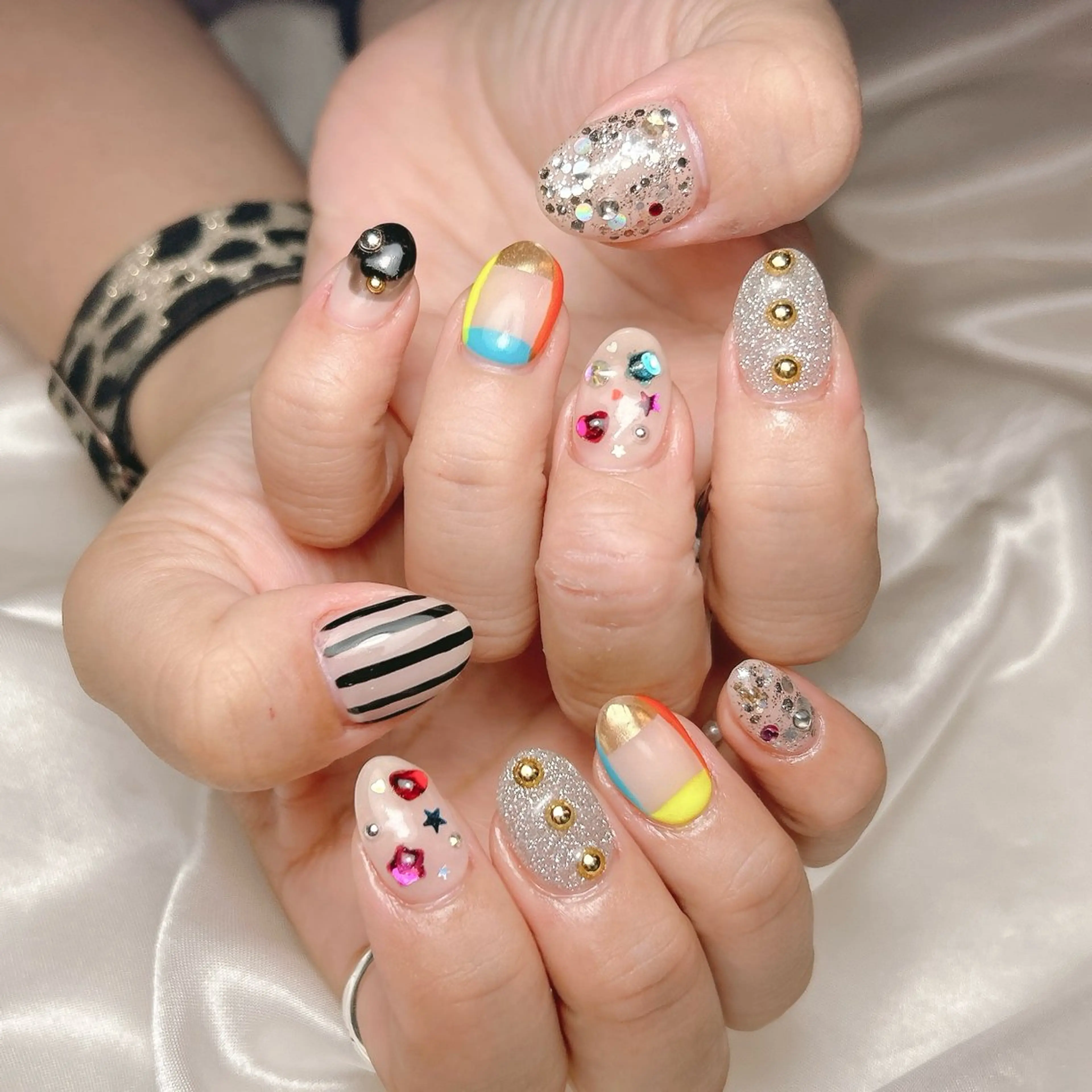 ネイル ハンドネイル junna 名古屋ネイリストのネイルデザイン