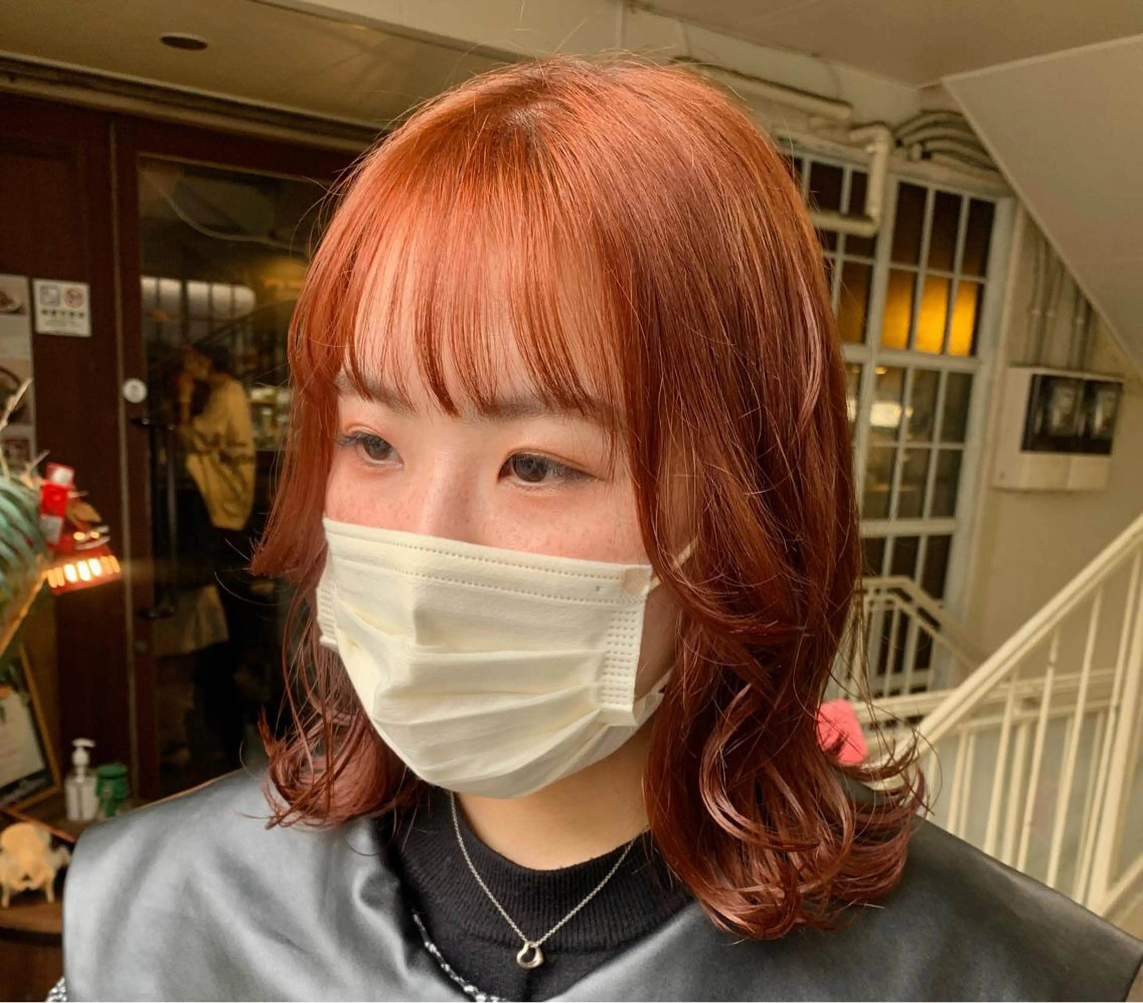 ミディアム カット ヘアカラー トリートメント 🍊 MOEKO🍊のヘアスタイル