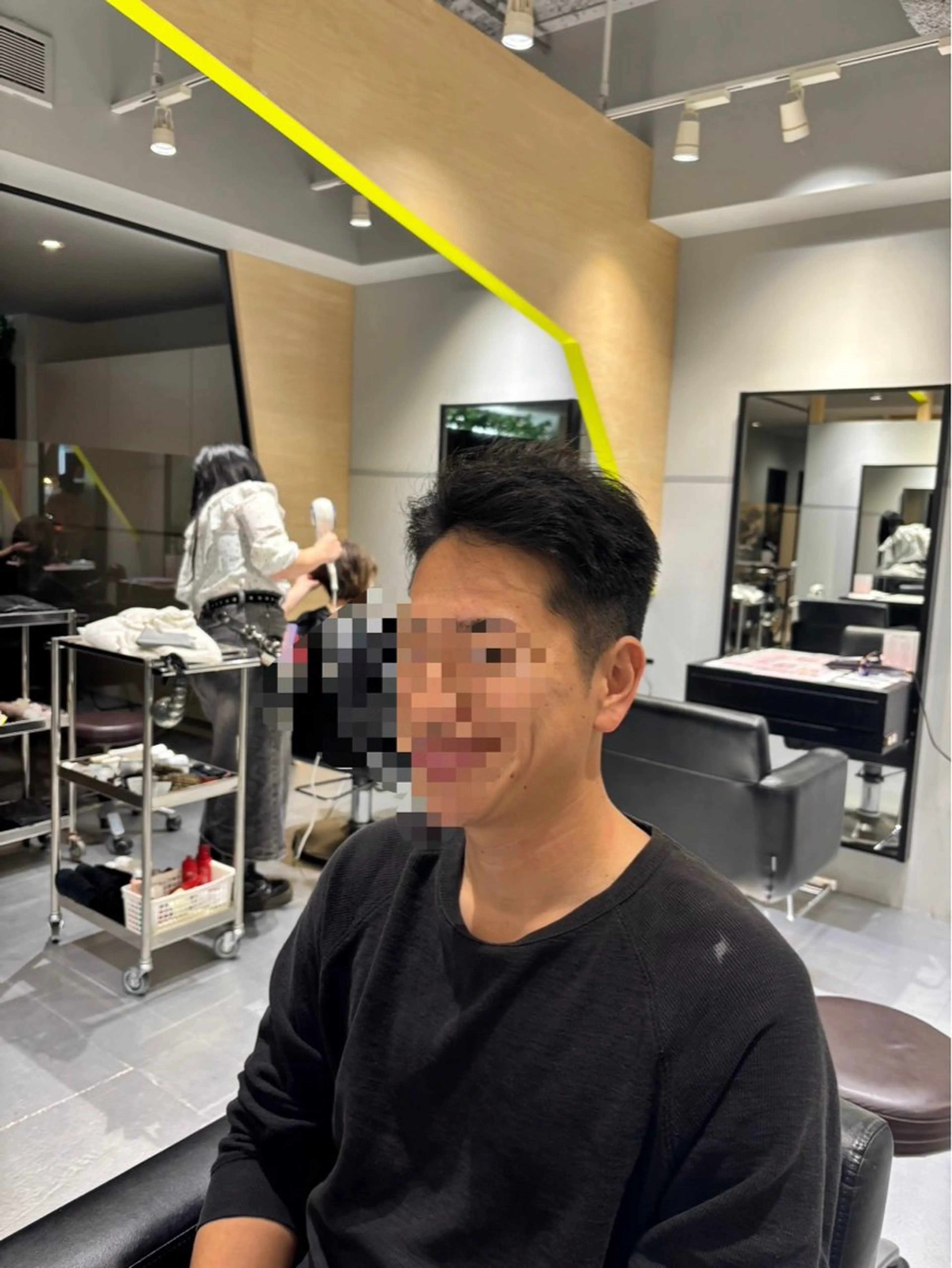 ショート メンズ 刈り上げ 森田 葵葉のヘアスタイル