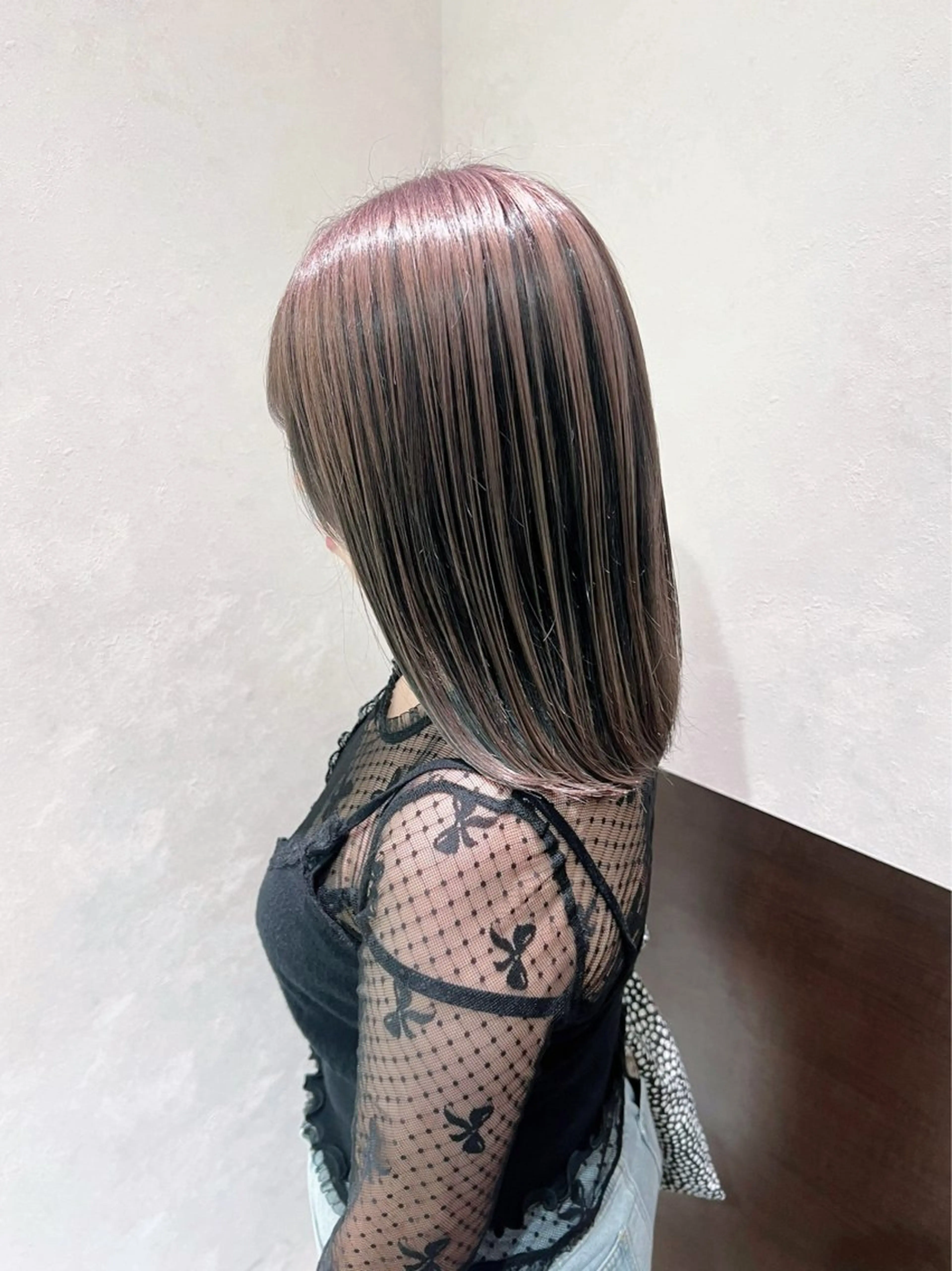 カラー ヘアカラー nehus nagaoka所属・🦋Imai Mizuki🦋‪のヘアスタイル