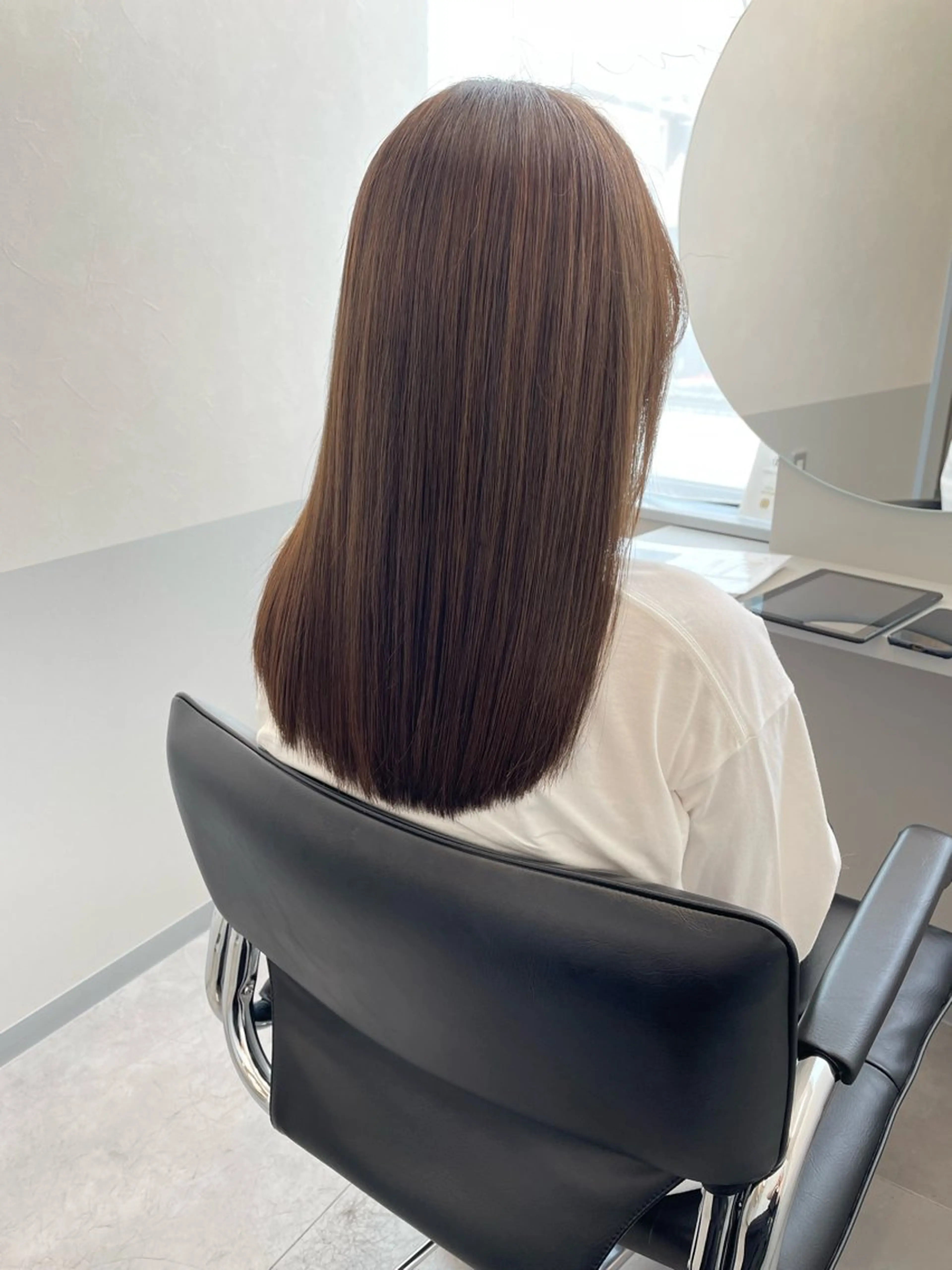 セミロング カラー ヘアカラー トリートメント 🌷tocca Mai🌷のヘアスタイル