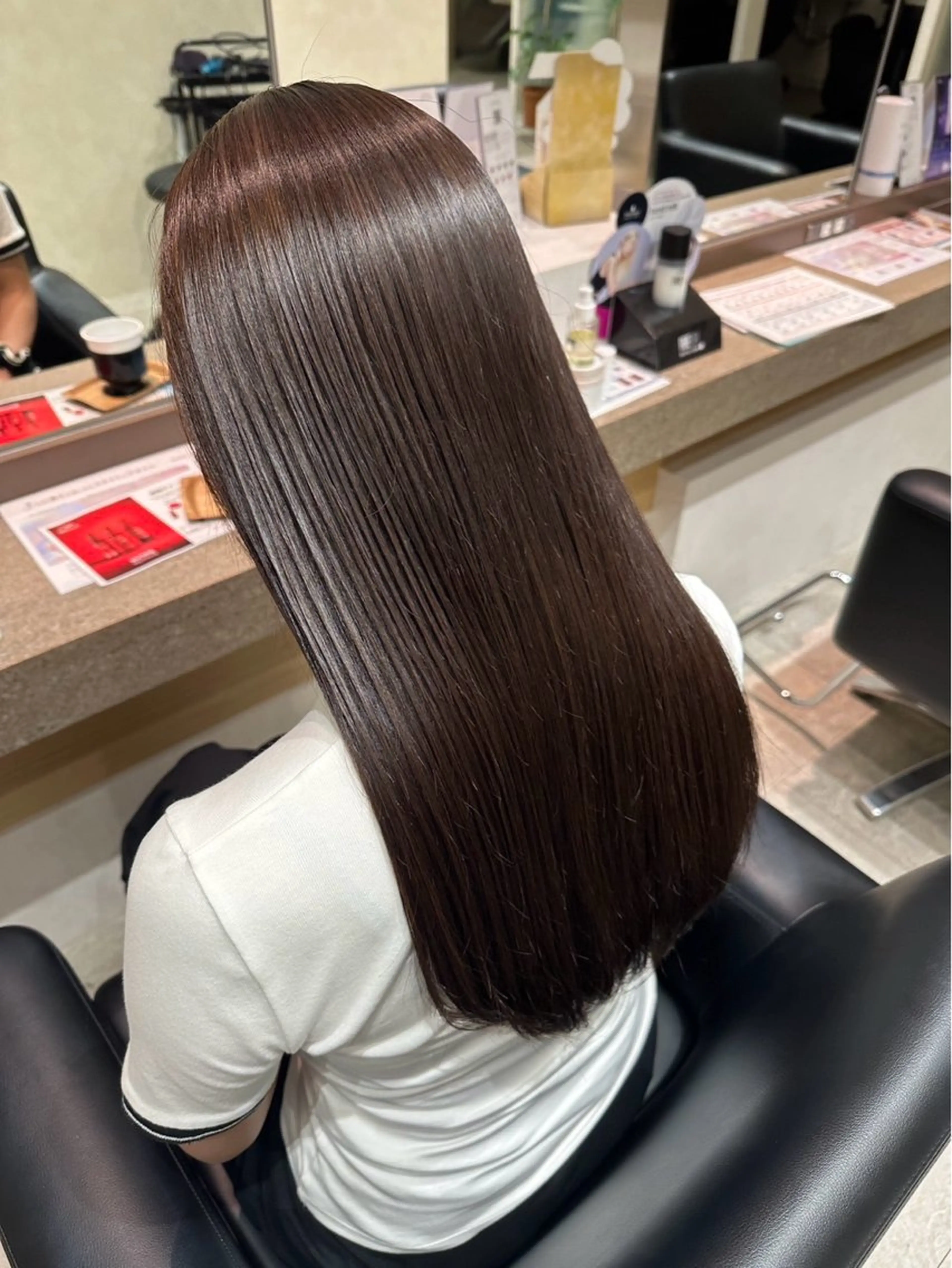透明感🫧イルミナカラー🩵＋艶TRの写真