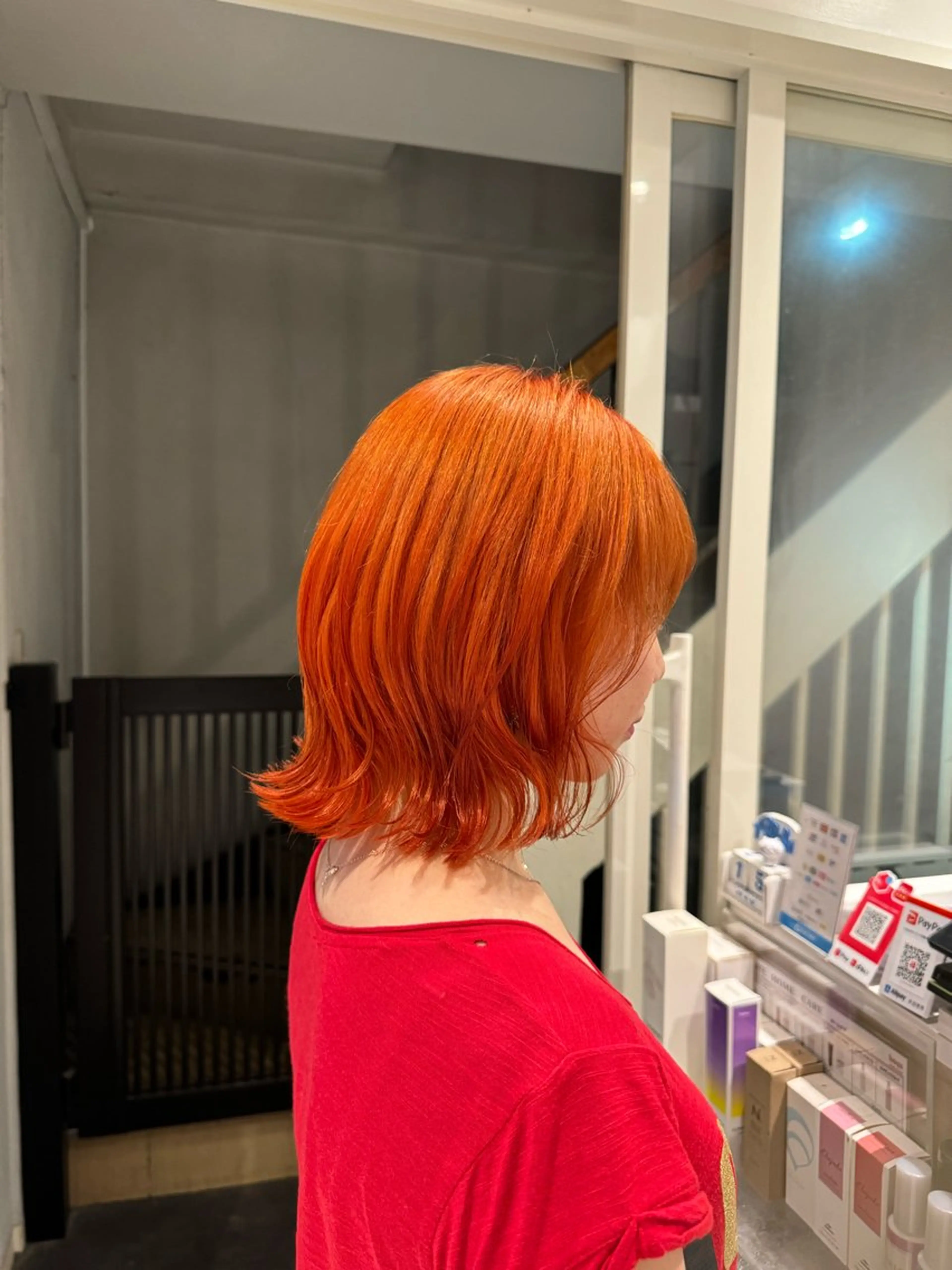 カラー 🍓URARA 🥀最強ハイトーン❤のヘアスタイル