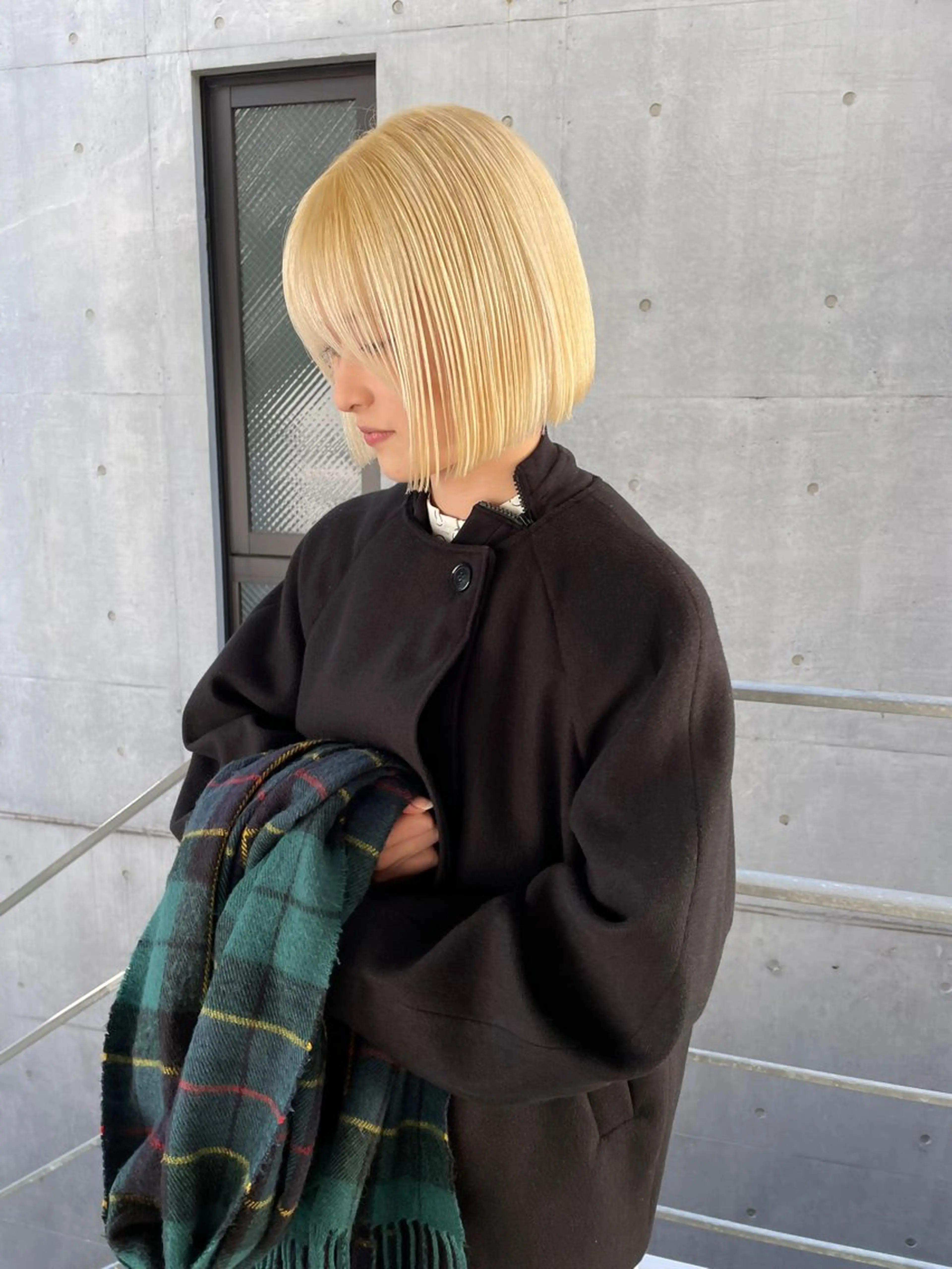 ○カット+ダブルカラー(ケアブリーチ)+トリートメント○の写真