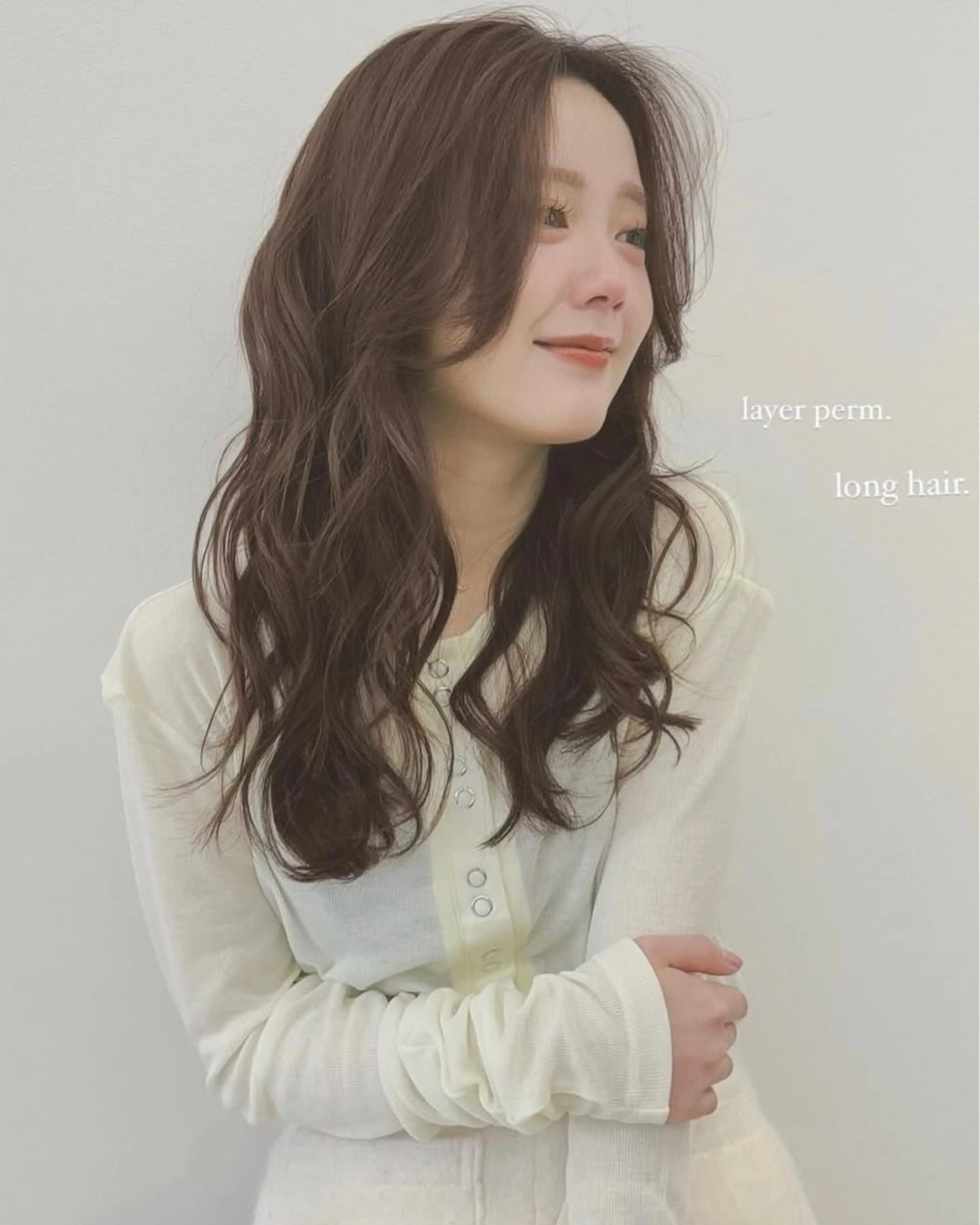 ロング パーマ パーマ 南出 碧夢のヘアスタイル