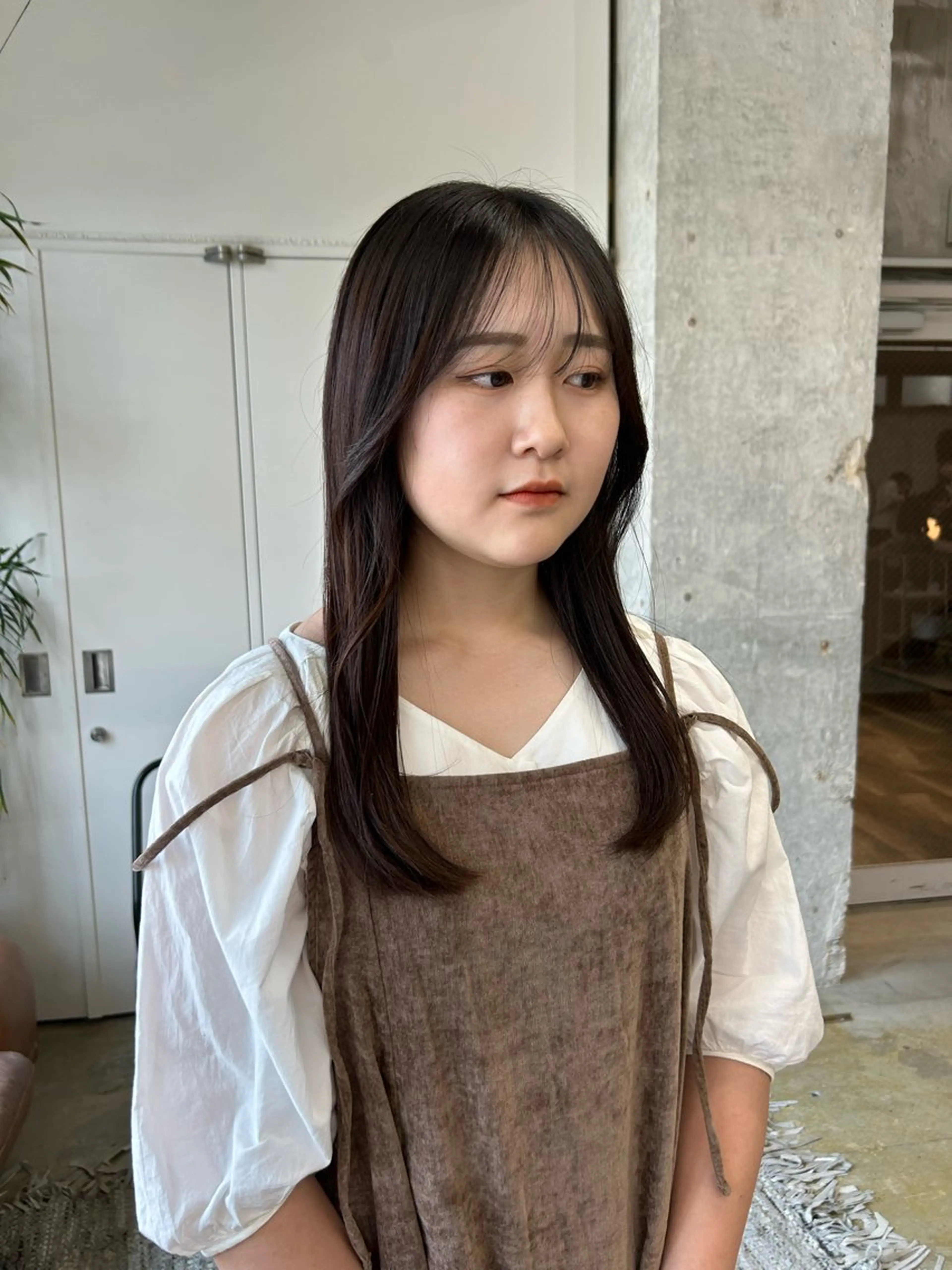 ロング 髪質改善 トリートメント 酸熱トリートメント カット トリートメント 小川真歩/パーマ /暖色オリーブのヘアスタイル