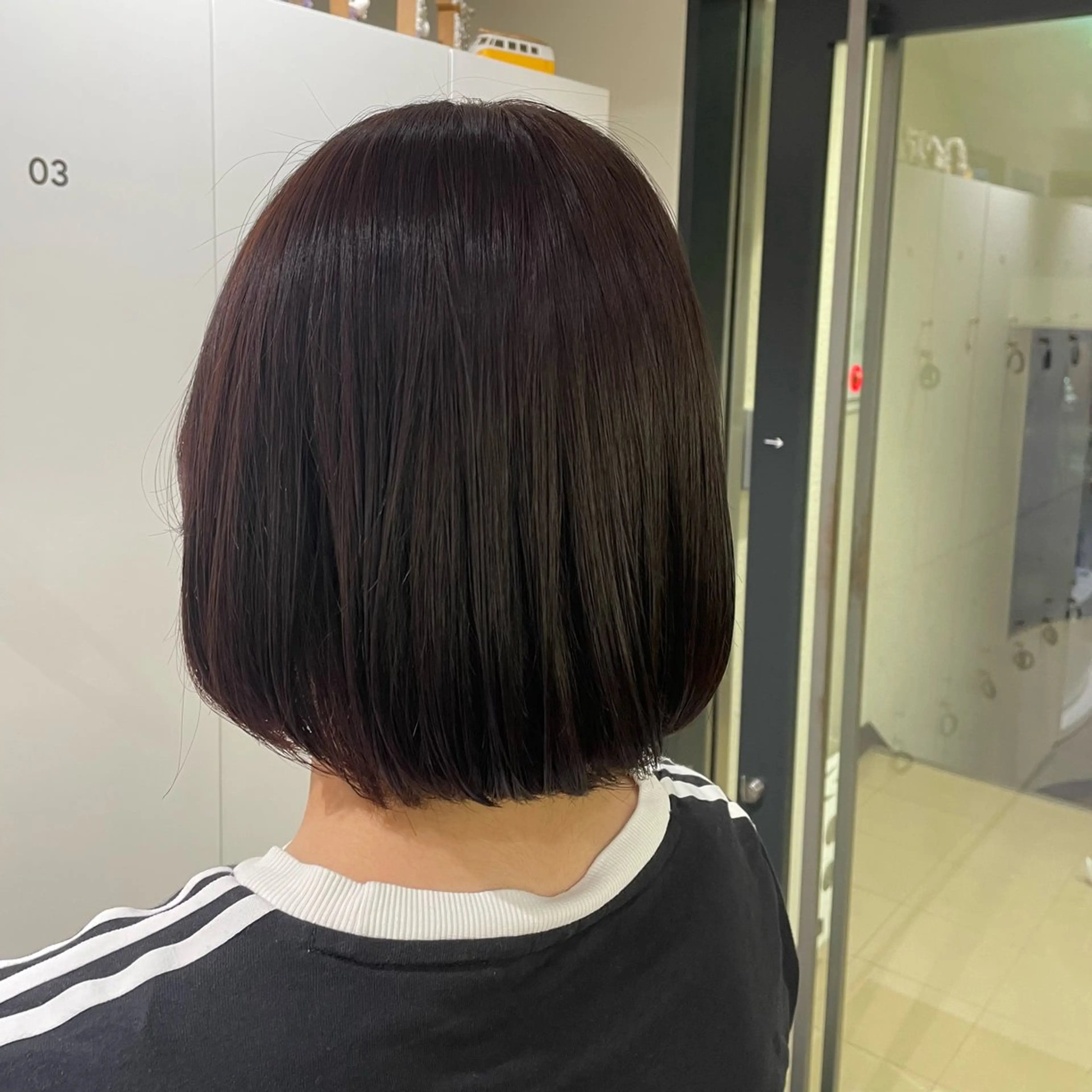 ミディアム カラー ピンクカラー モデル募集中🍤 清水 美陽のヘアスタイル