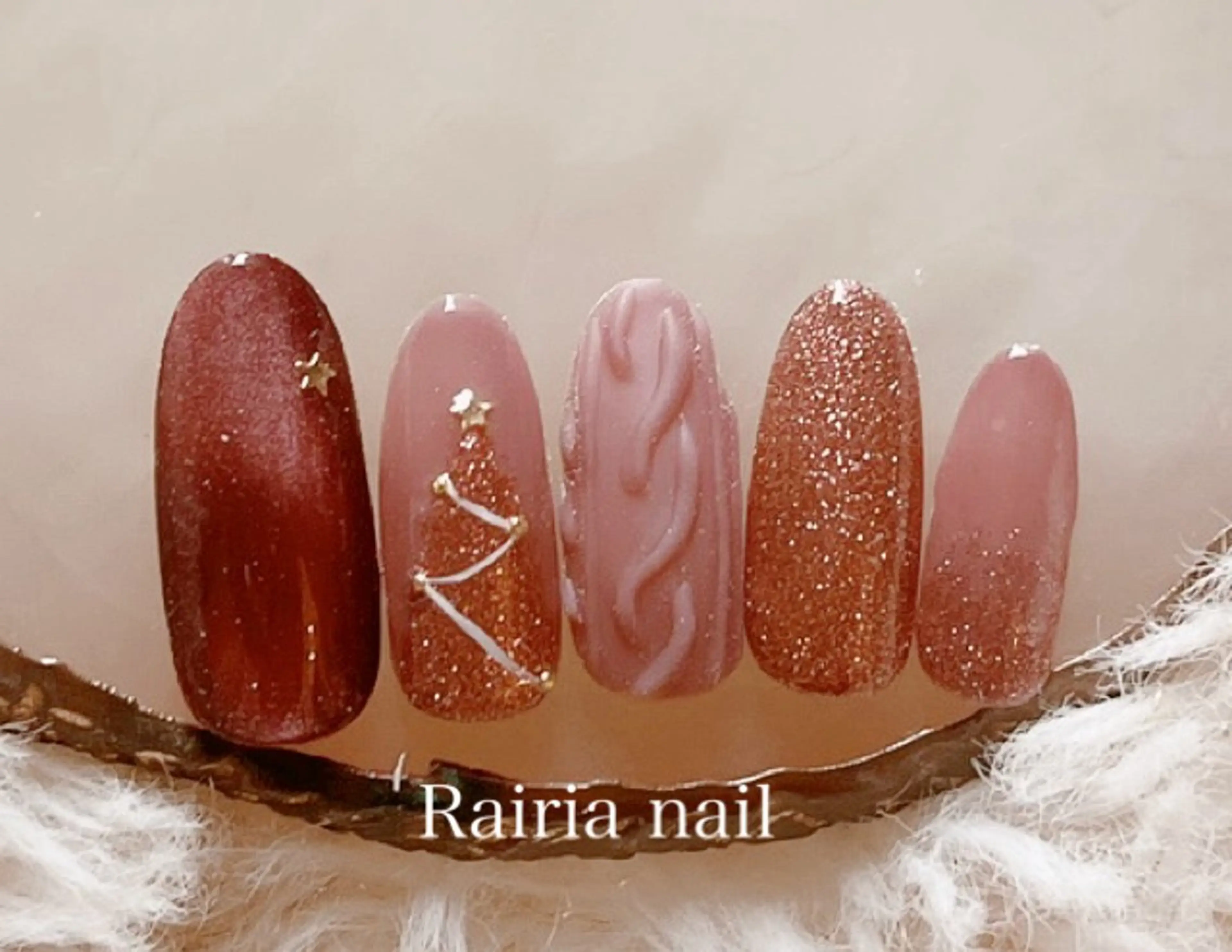 ネイル アートネイル ジェルネイル 持ち込み ニュアンスネイル パラジェル Rairia nail本八幡店のネイルデザイン