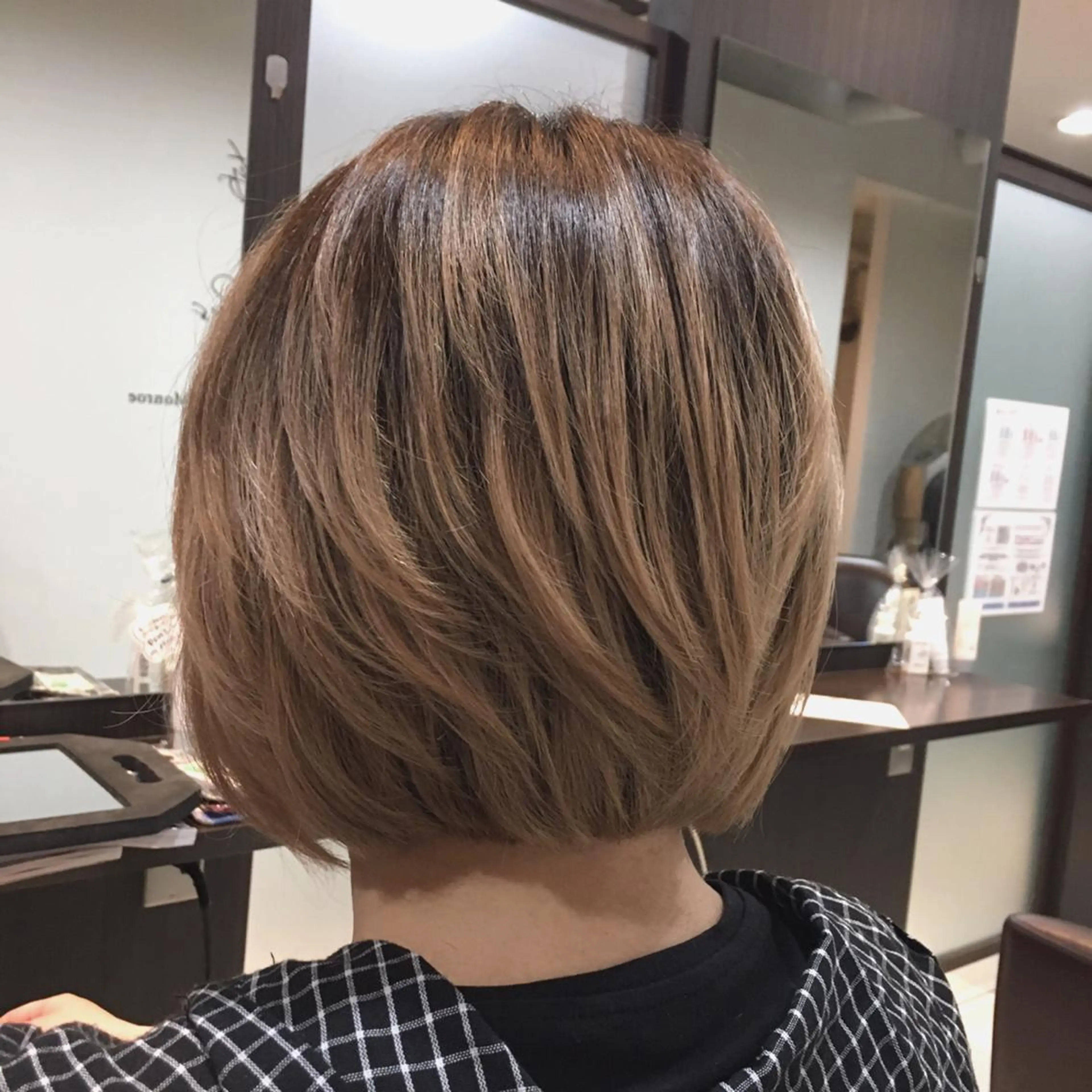 ショート 大石 祐那のヘアスタイル