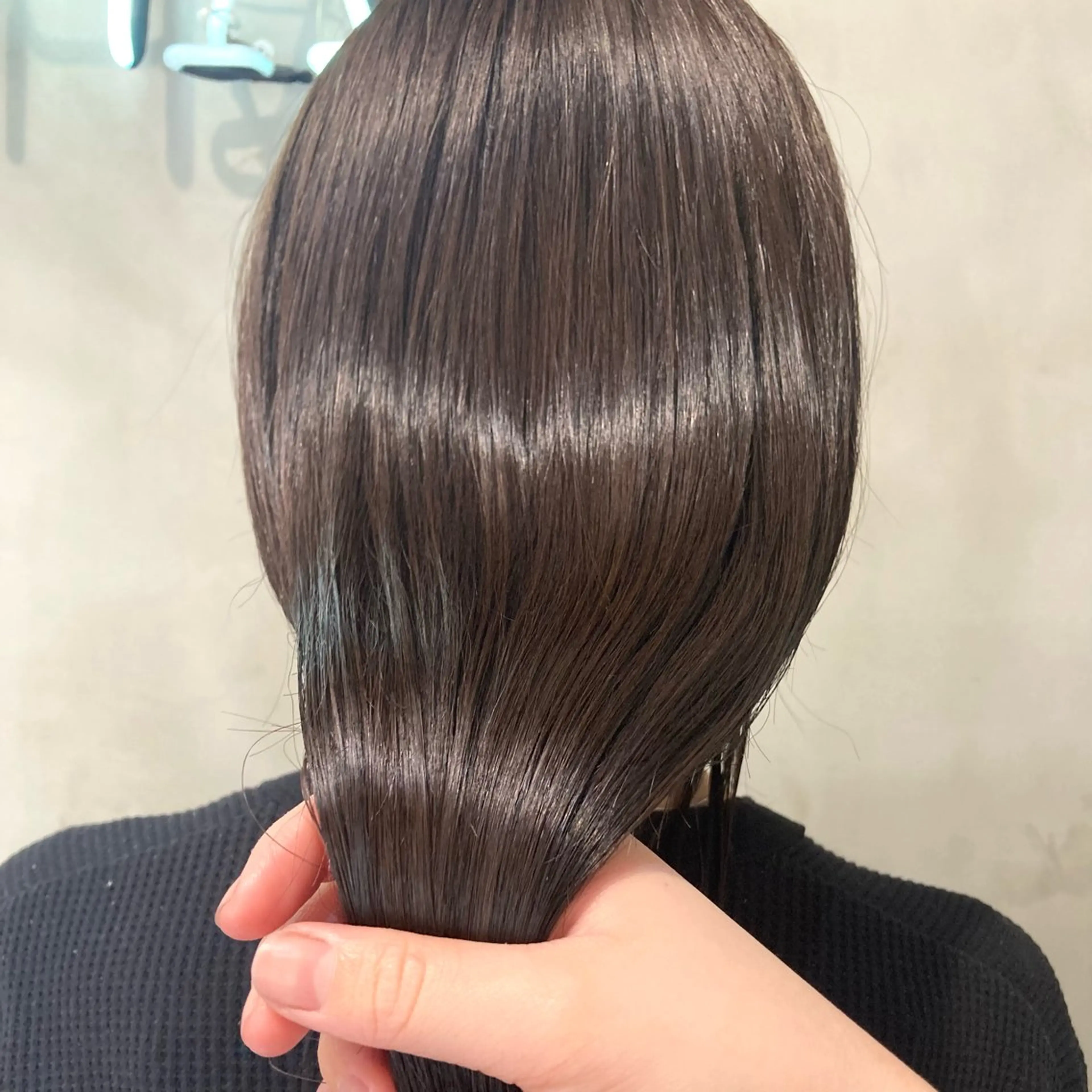 セミロング カラー ヘアアレンジ くびれヘア/艶カラー /髪質改善🌷喜美花のヘアスタイル