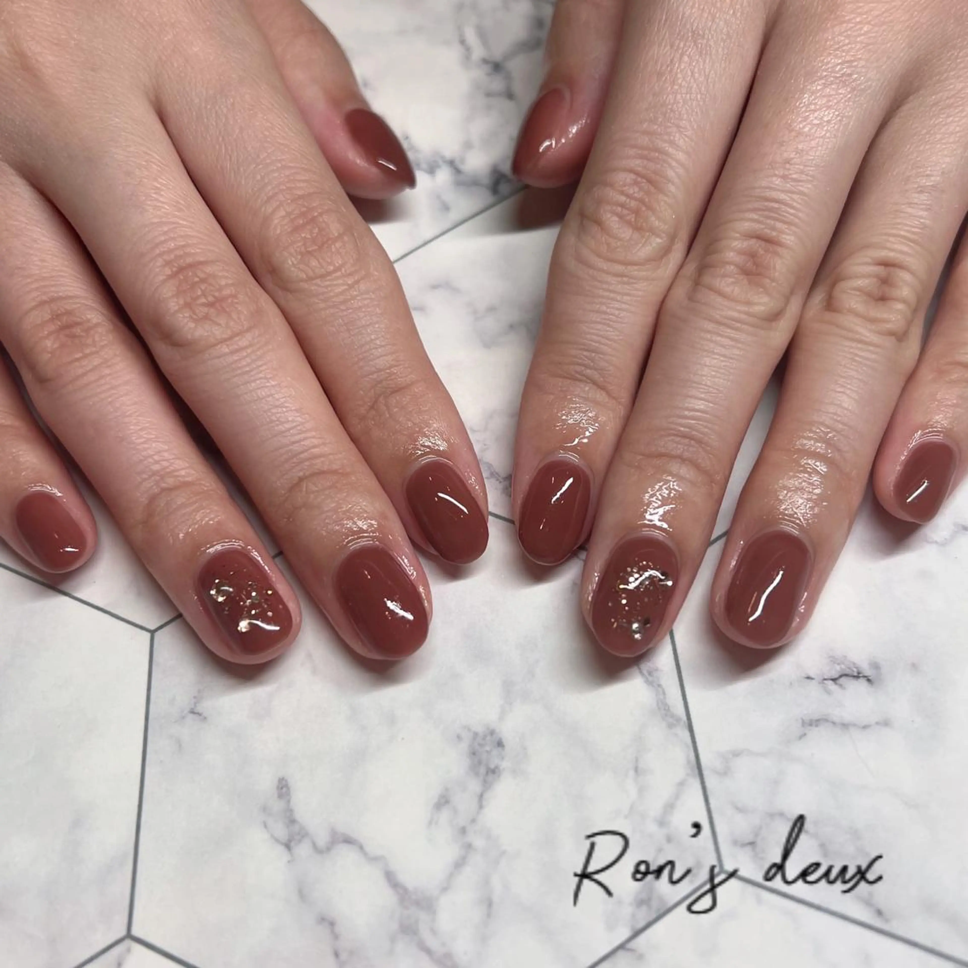 ネイル アートネイル Ron's nail 笹岡のネイルデザイン