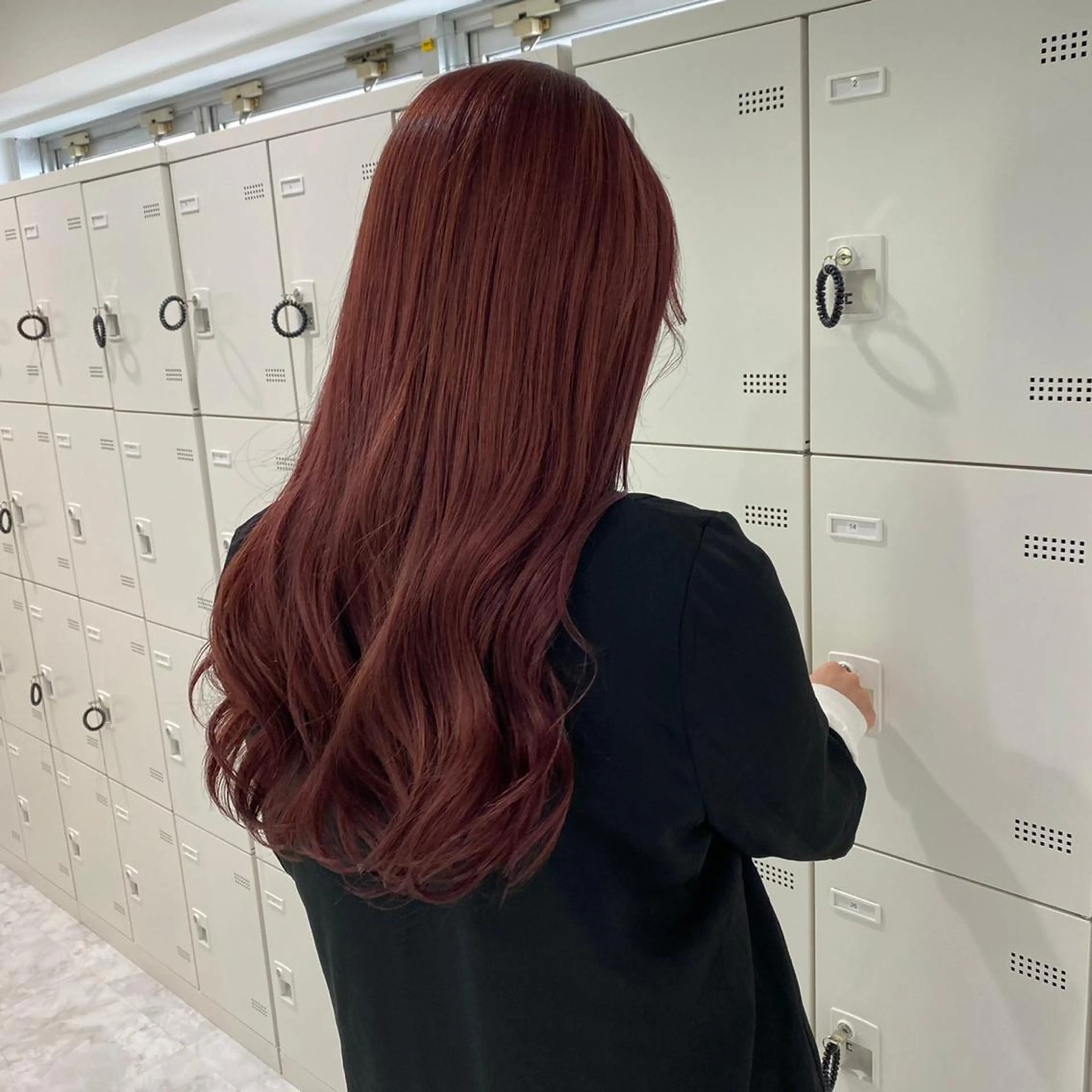 ロング カラー ピンクカラー ローズカラー 🦋haginoya miho🦋のマツエク・マツパデザイン