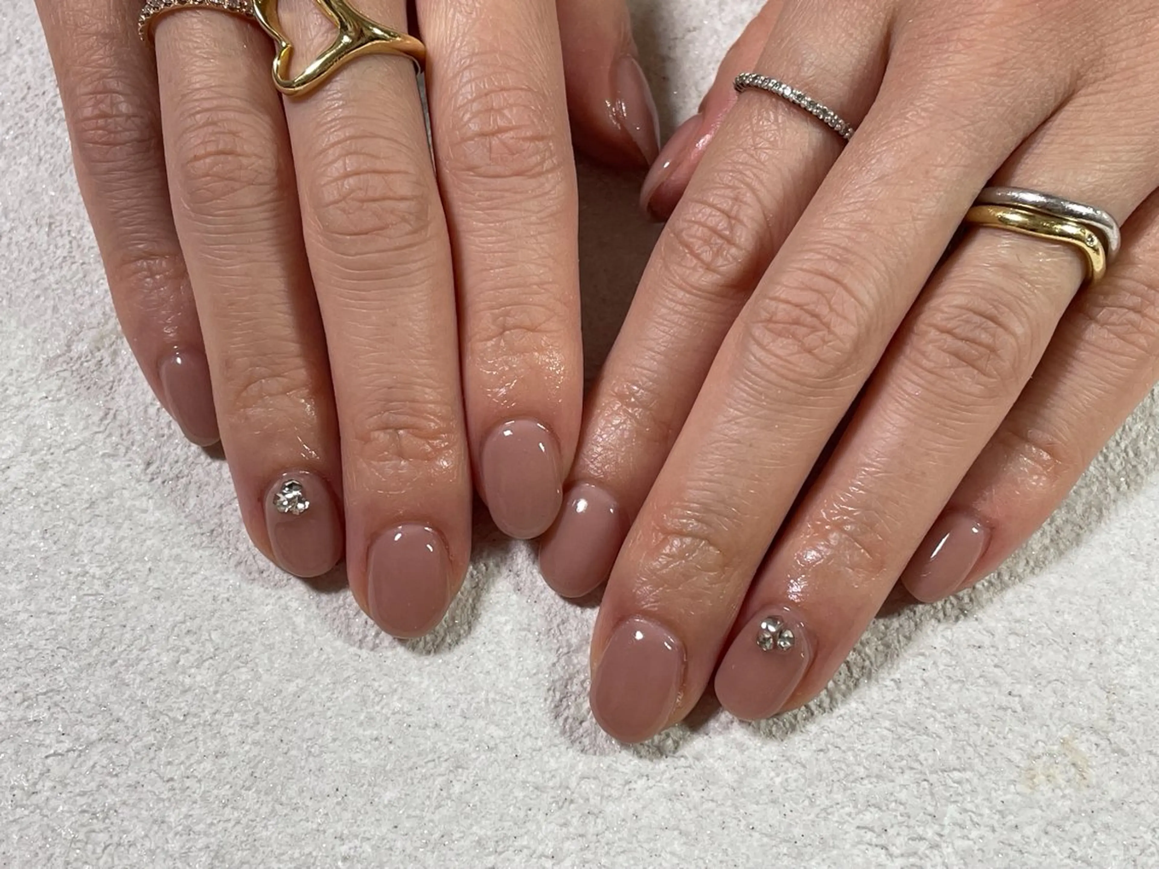 ネイル オーロラネイル フットネイル フレンチネイル ジェルネイル 韓国ネイル ハンドネイル kiki nail 二子玉川のネイルデザイン