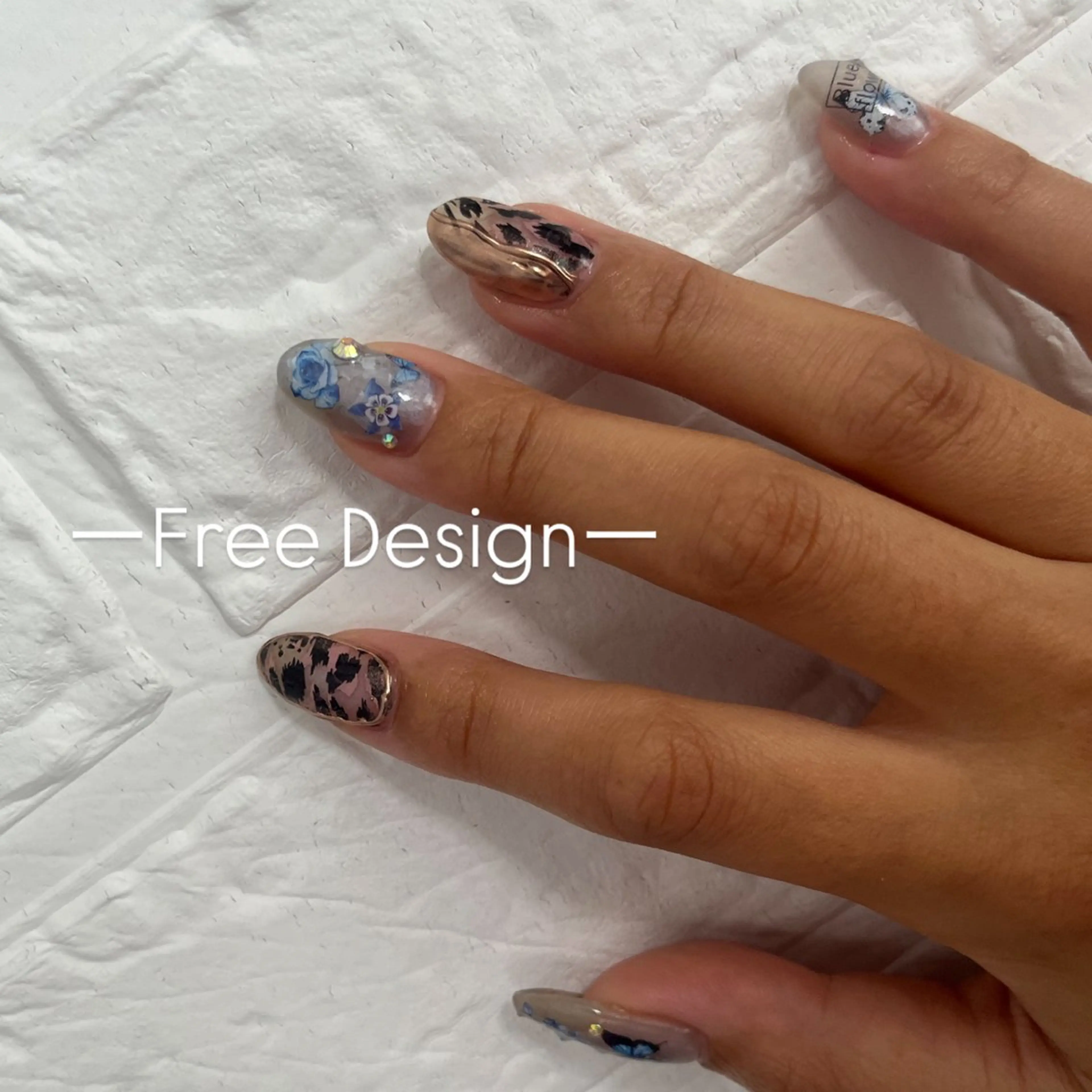 ネイル 持ち込み A"nail ネイリストayanaのネイルデザイン