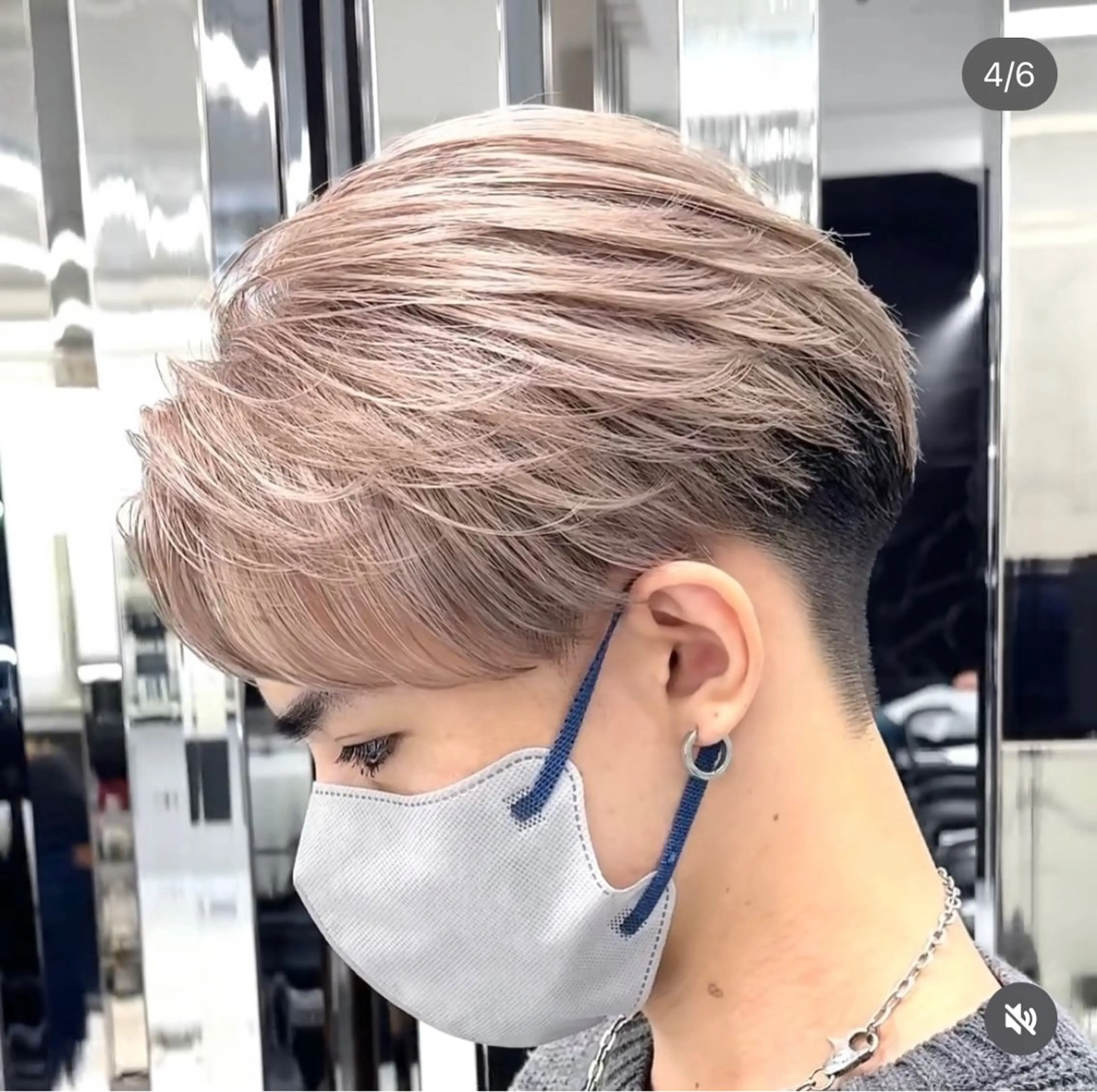 ショート ヘアカラー トリートメント ヘアセット ⭐️メンズ特化⭐️ パーマ　カラーのヘアスタイル