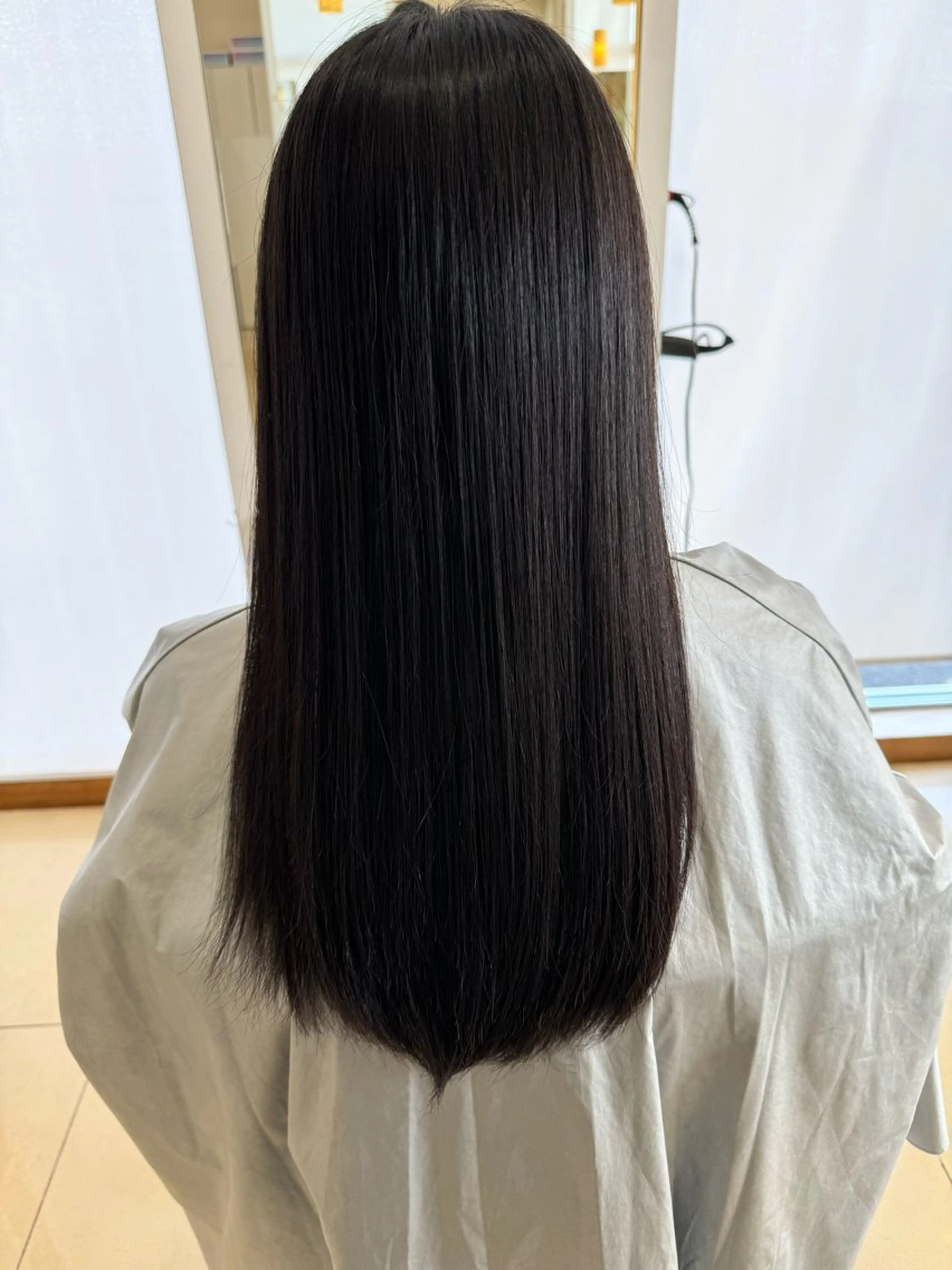 ロング 縮毛矯正 🎈カラーエステ 🎈通事  啓人のヘアスタイル