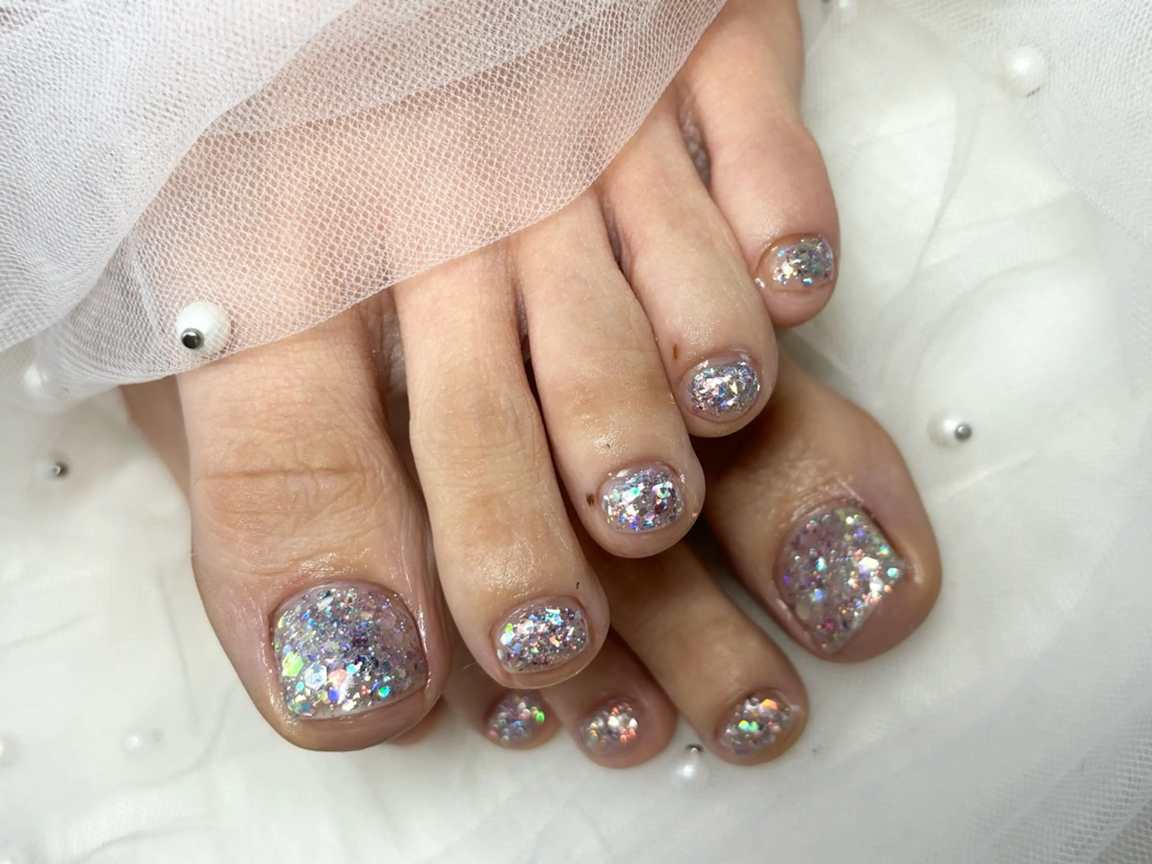 ネイル オーロラネイル MIKA ♡のネイルデザイン