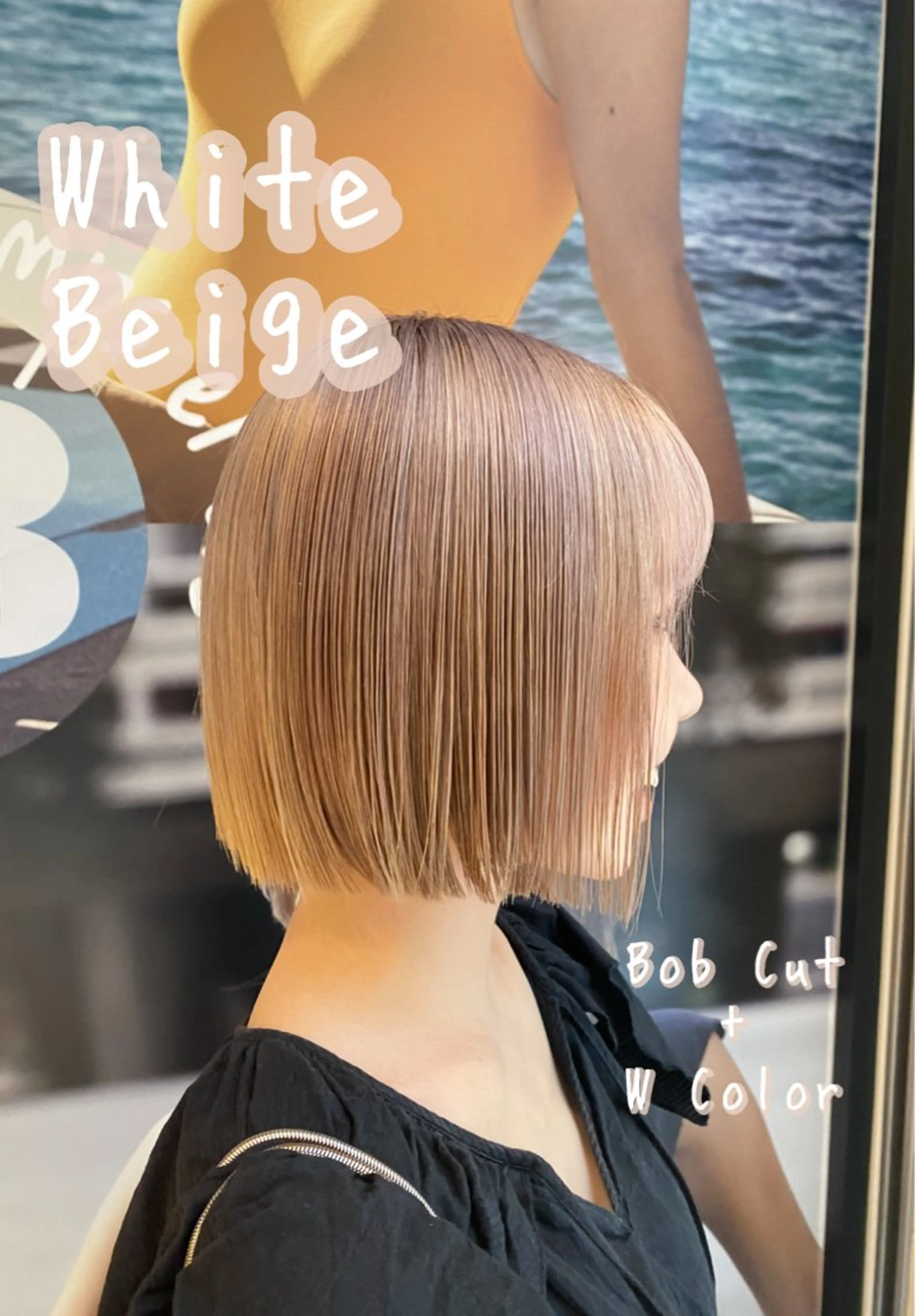 ショート カラー カット ヘアカラー 髪師kenjiro所属・五十嵐 未悠のヘアスタイル